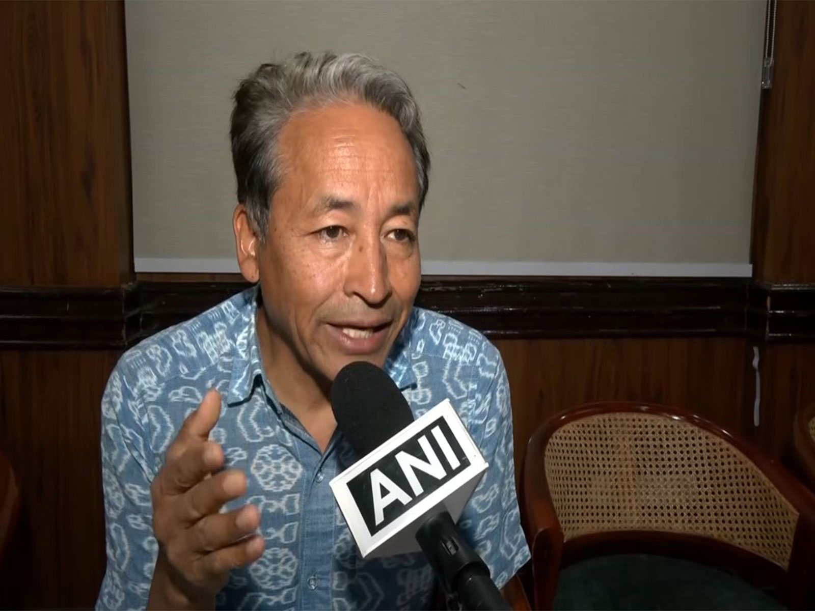 Activist Sonam Wangchuk (Photo/ANI)