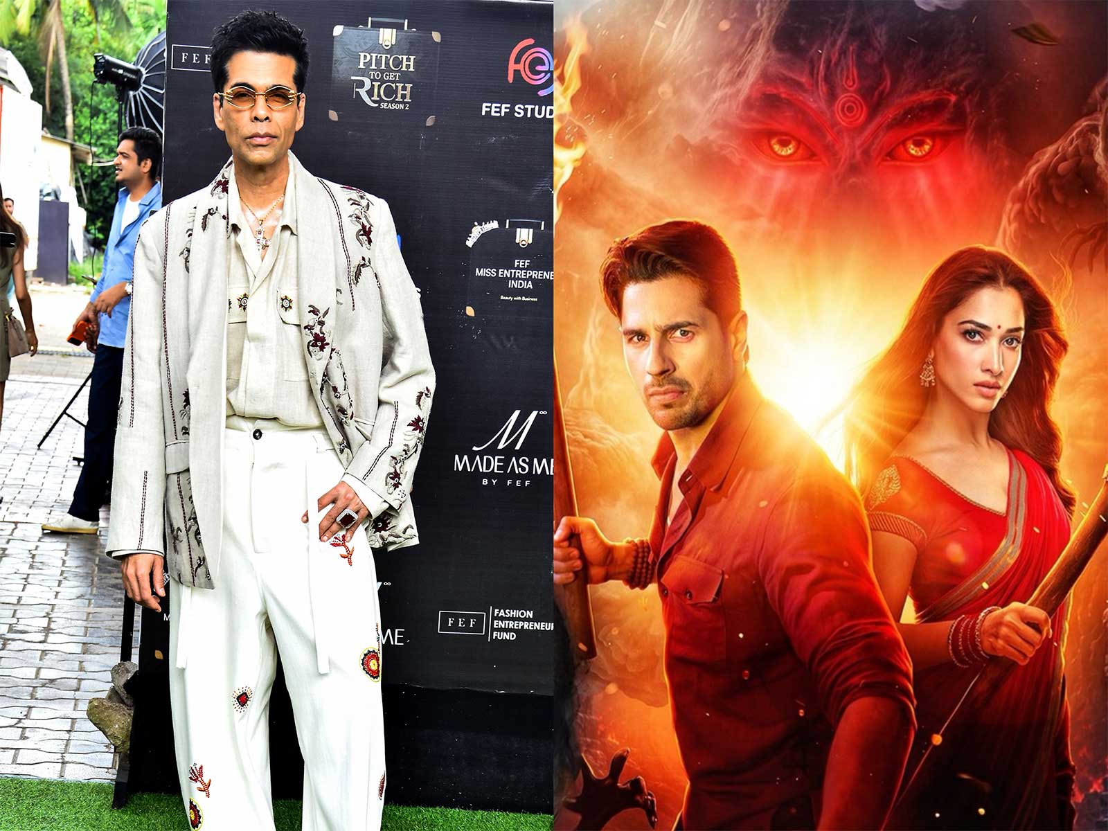 Karan Johar praises 'The Vvaan' (File Photo/ANI/X@taran_adarsh) Karan Johar praises 'The Vvaan' (File Photo/ANI/X@taran_adarsh)