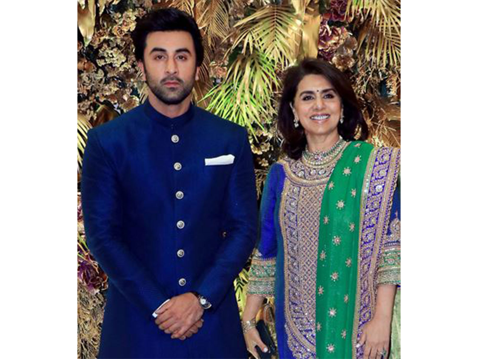 Ranbir Kapoor with mom Neetu Kapoor (Image source: ANI) Ranbir Kapoor with mom Neetu Kapoor (Image source: ANI)