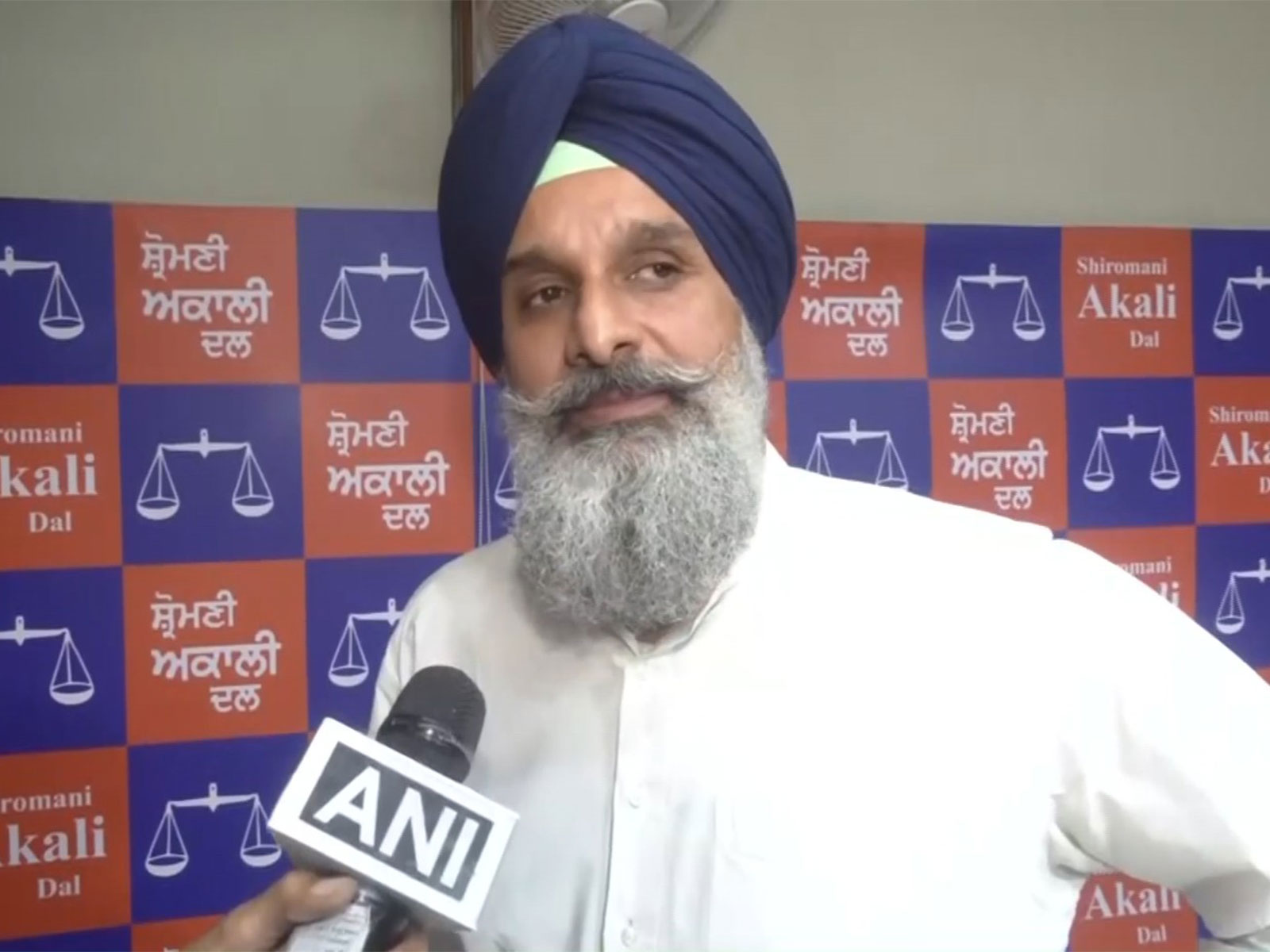 Shiromani Akali Dal General Secretary Bikram Singh Majithia (Photo/ANI)