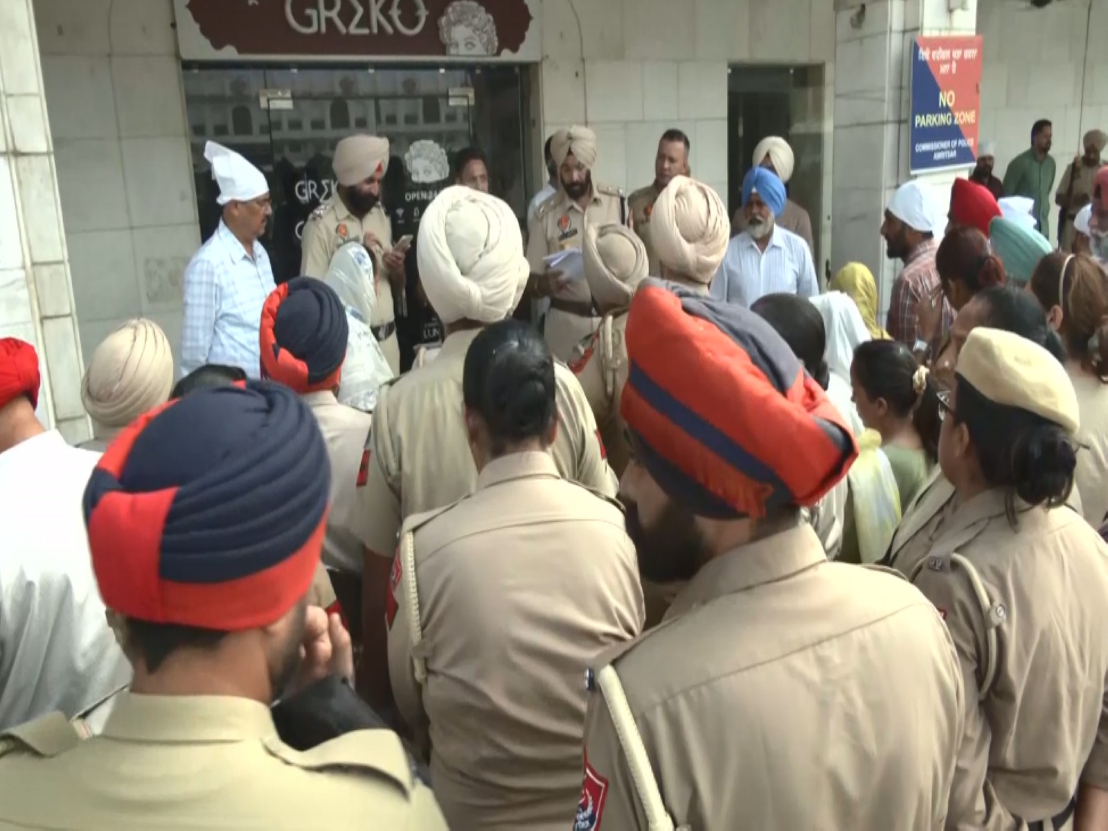 Heavy security deployment ahead of US Ambassador Sergio Gor's visit to Golden Temple, Amritsar (Photo/ANI)