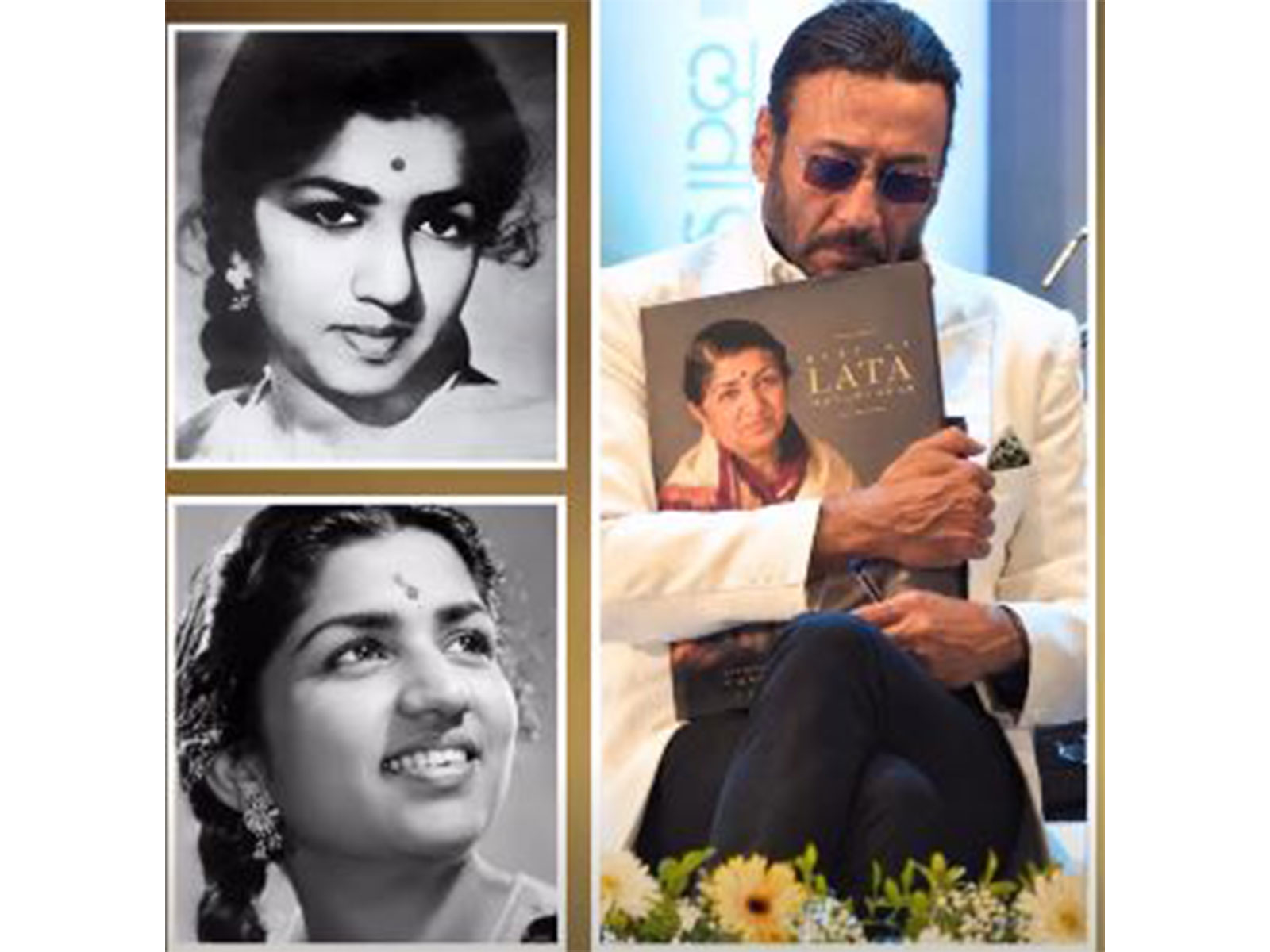 Jackie Shroff remembers late Lata Mangeshkar (Image source: Instagram@apnabhidu) Jackie Shroff remembers late Lata Mangeshkar (Image source: Instagram@apnabhidu)