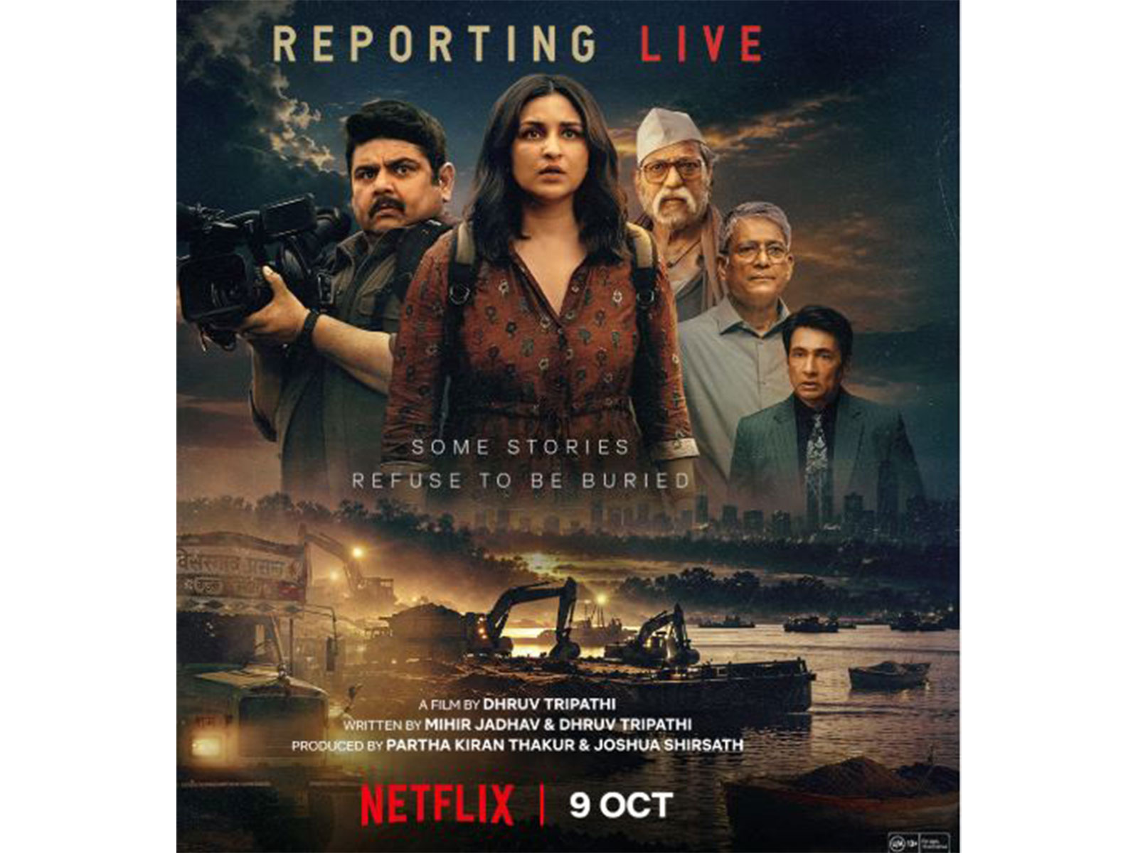 Poster of Reporting Live (Image source: Netflix India)