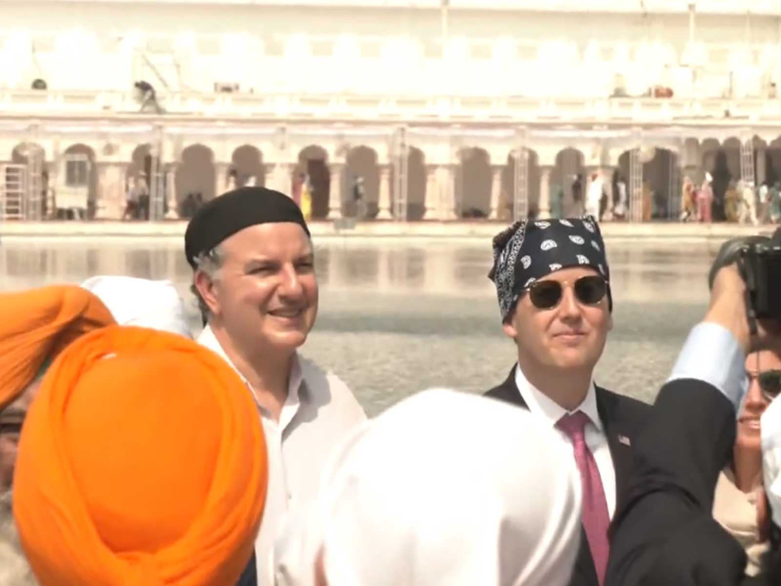 US Ambassador to India Sergio Gor (On Right) (Photo/ANI) US Ambassador to India Sergio Gor (On Right) (Photo/ANI)