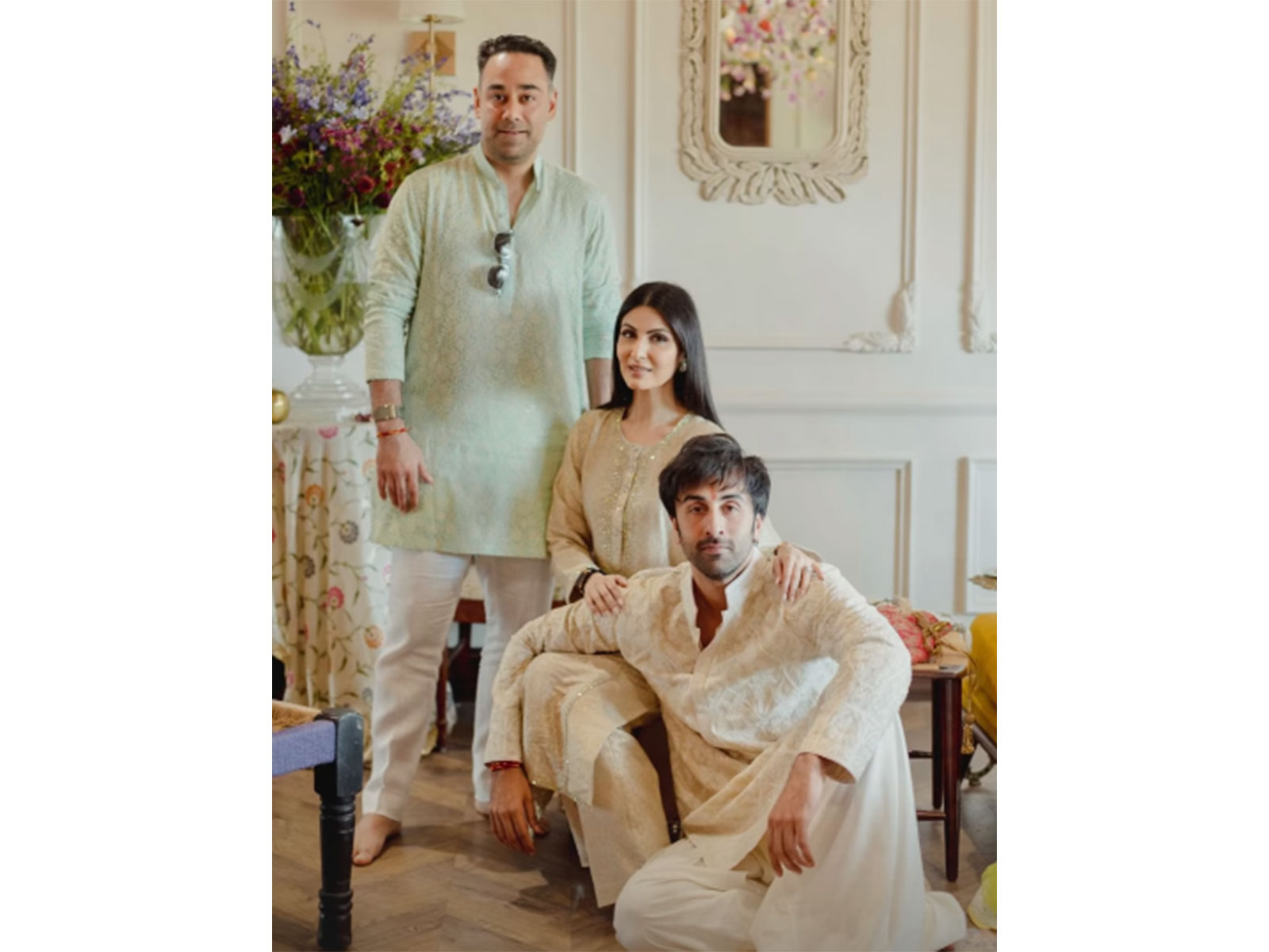 Bharat Sahni, Riddhima Kapoor Sahni, Ranbir Kapoor (Photo/Instagram/@riddhimakapoorsahniofficial) Bharat Sahni, Riddhima Kapoor Sahni, Ranbir Kapoor (Photo/Instagram/@riddhimakapoorsahniofficial)