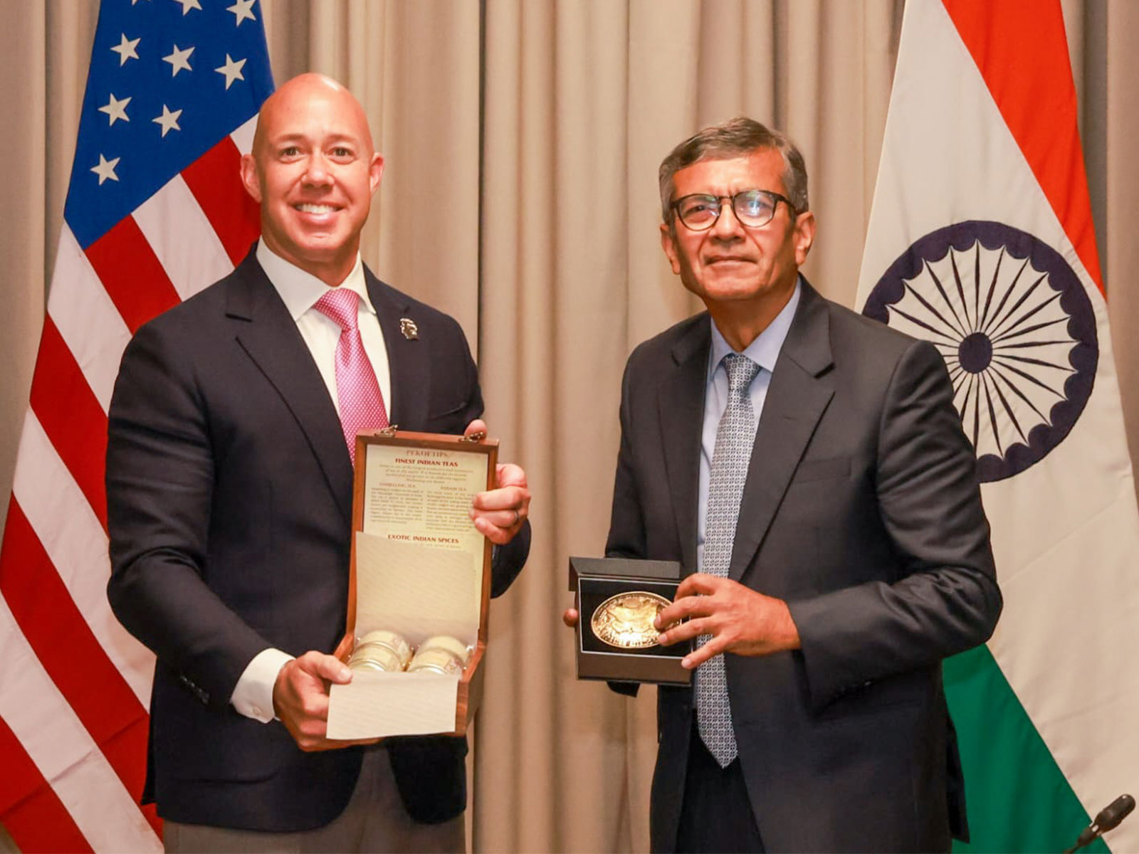 Defence Secretary Shri Rajesh Kumar Singh (On Right) and Representative Brian Mast, Chairman of the House Foreign Affairs Committee (On Left) (Photo/X/@SpokespersonMoD) Defence Secretary Shri Rajesh Kumar Singh (On Right) and Representative Brian Mast, Chairman of the House Foreign Affairs Committee (On Left) (Photo/X/@SpokespersonMoD)