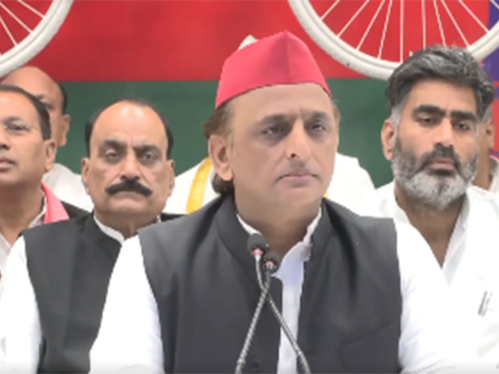 Samajwadi Party (SP) chief Akhilesh Yadav (Photo/ANI) Samajwadi Party (SP) chief Akhilesh Yadav (Photo/ANI)