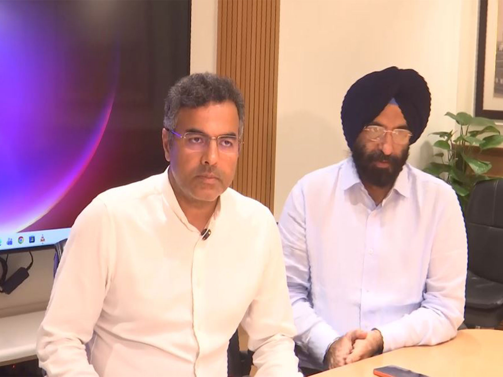 Delhi Ministers Parvesh Verma and Majinder Singh Sirsa (Photo/ANI) Delhi Ministers Parvesh Verma and Majinder Singh Sirsa (Photo/ANI)