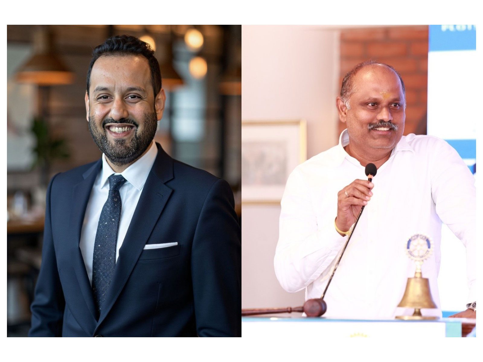 Left side- Chirag Mehta, Arbour Investments Right side- Bala Ramajayam, GSquare Group