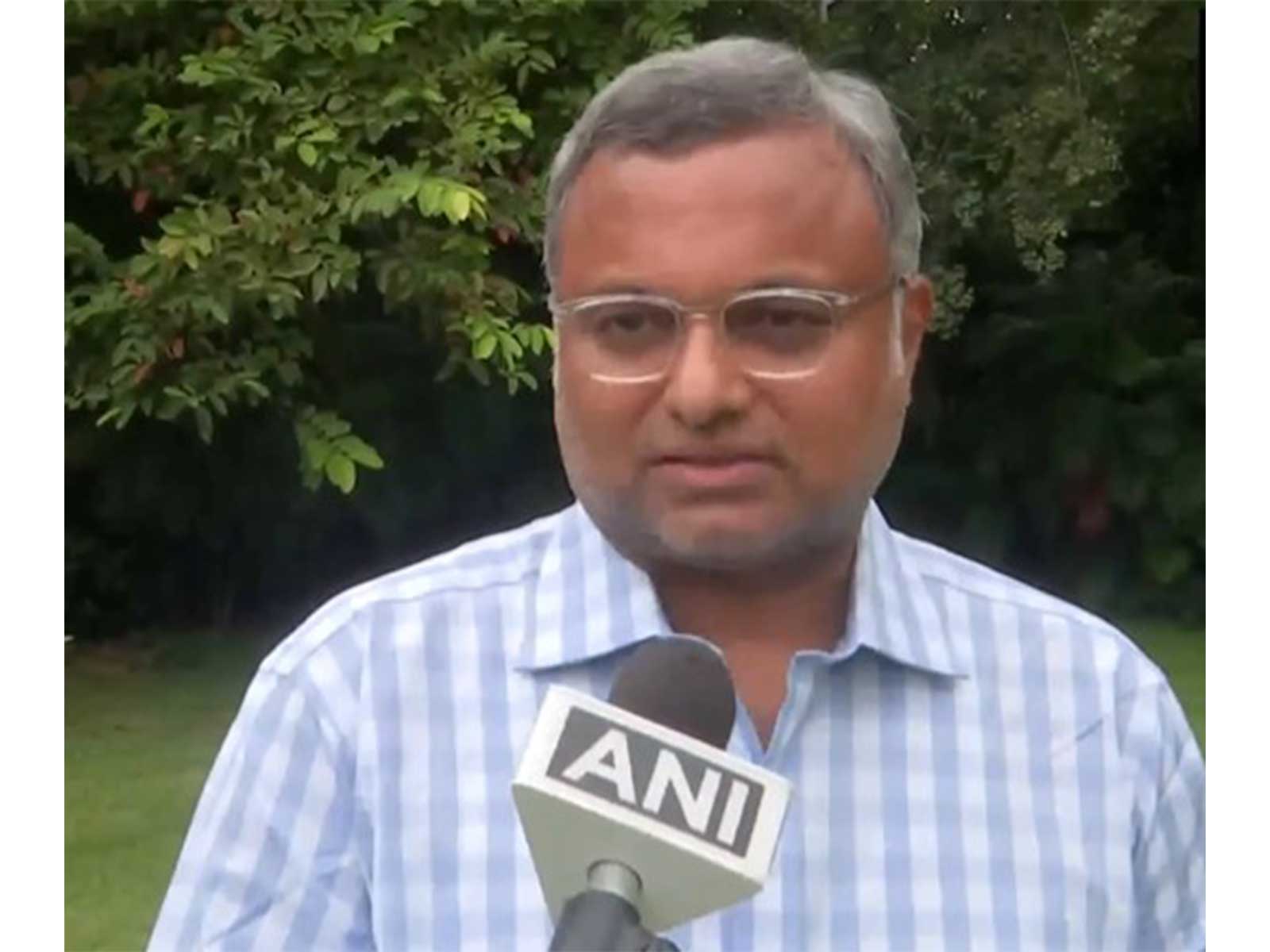 Congress MP Karti Chidambaram (Photo/ANI)