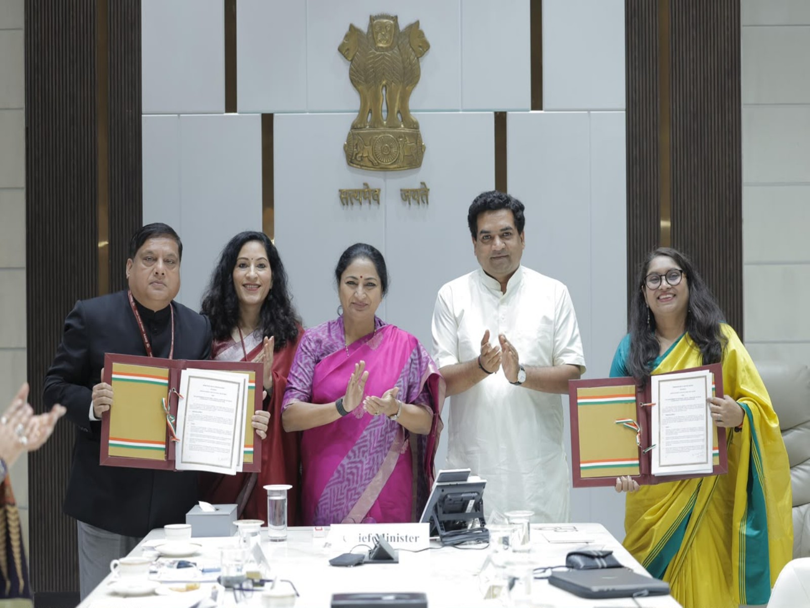 Delhi government and ICCR sign MoU (Photo/Delhi CMO)