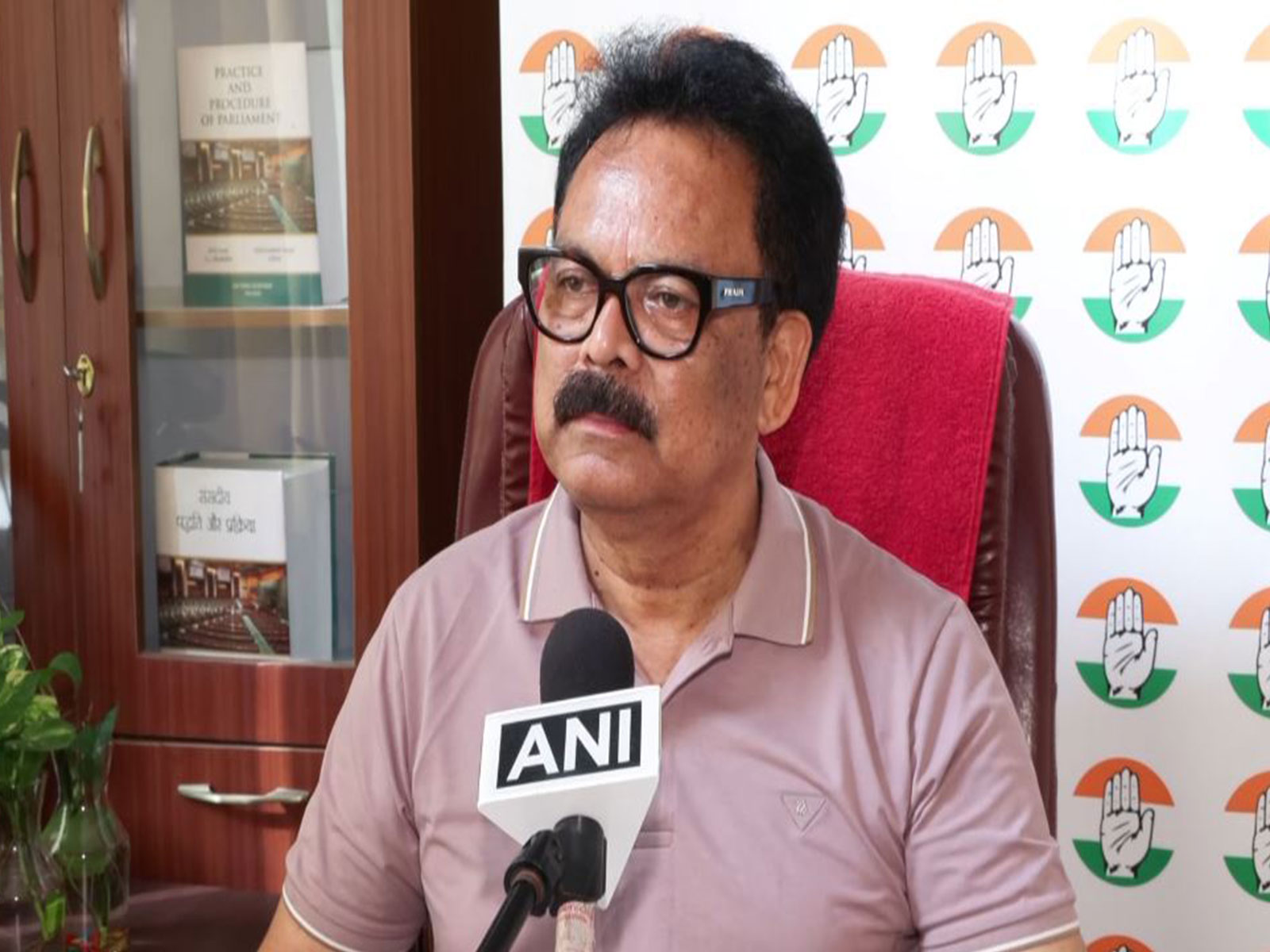 Congress MP Sukhdeo Bhagat (Photo/ANI)