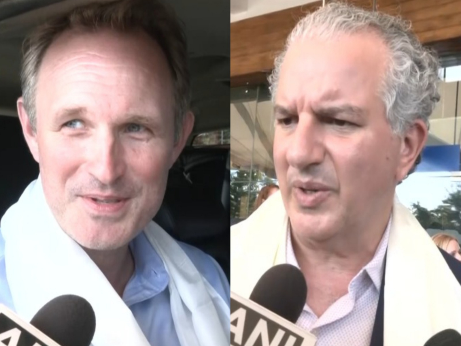 US Congressman James Gallagher and US Congressman Jimmy Patronis (L to R)(Photo/ANI)