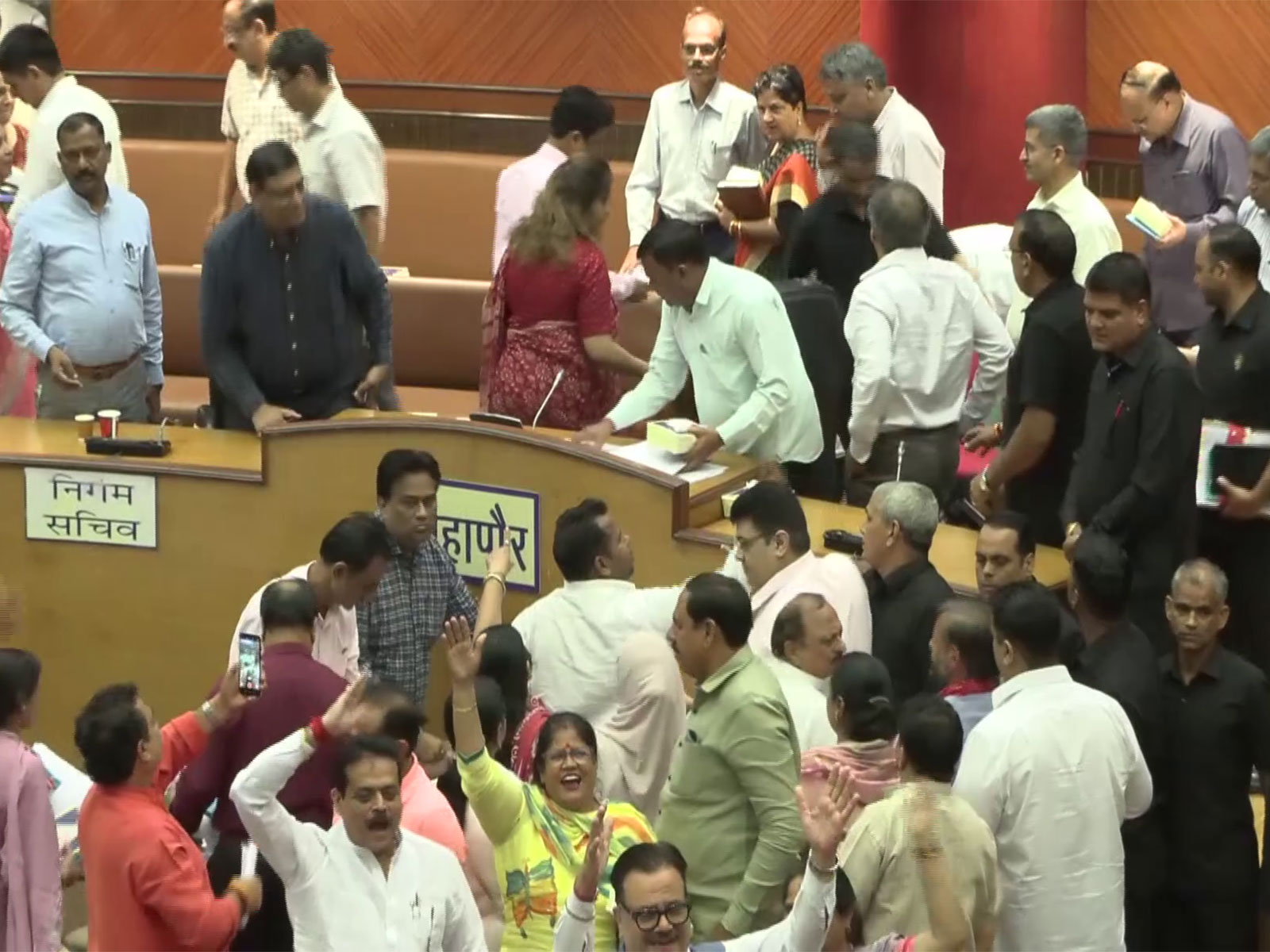 Visual from the House proceedings (Photo/ANI) Visual from the House proceedings (Photo/ANI)