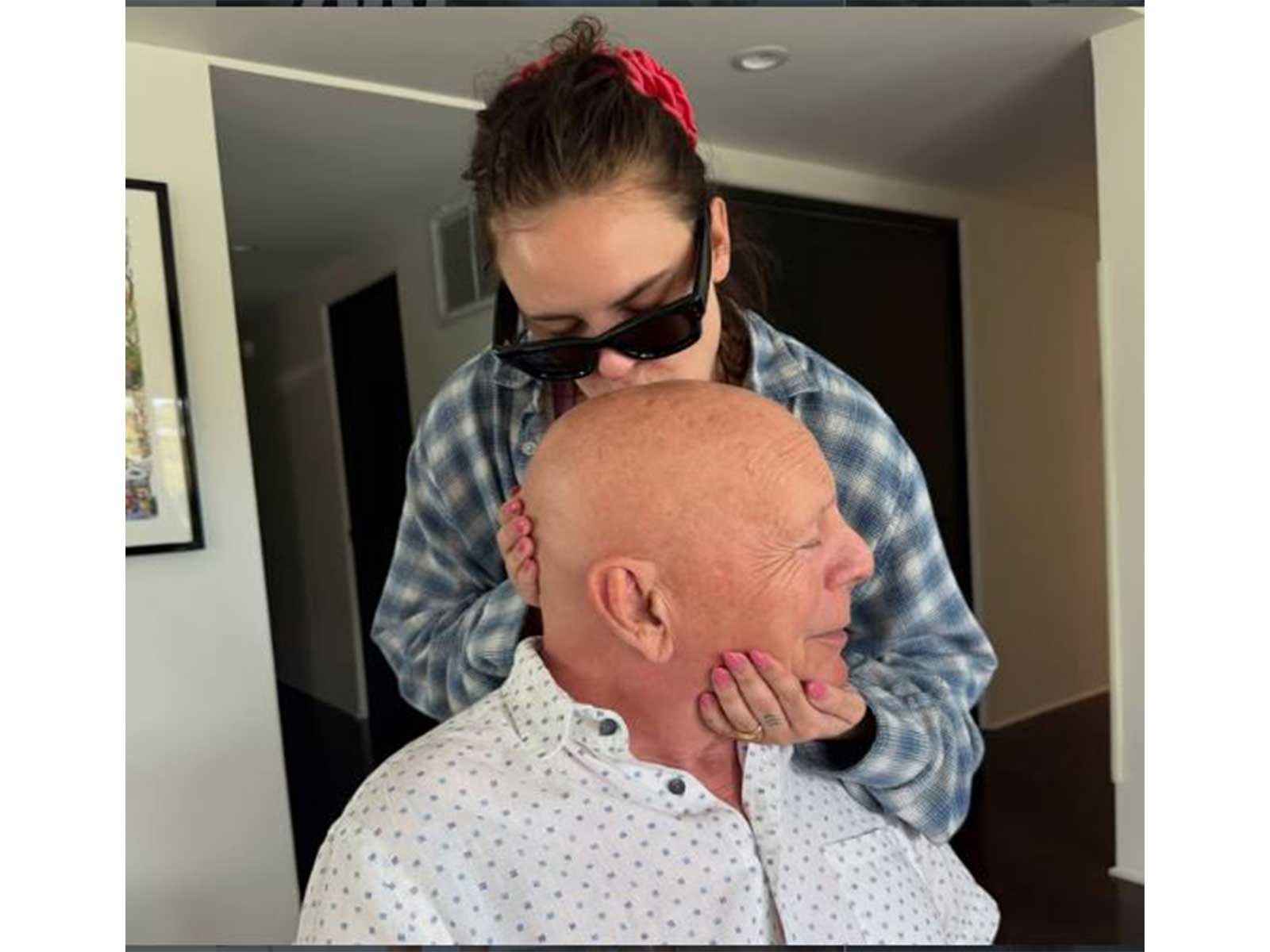 Bruce Willis, Tallulah (Photo/instagram/@buuski)