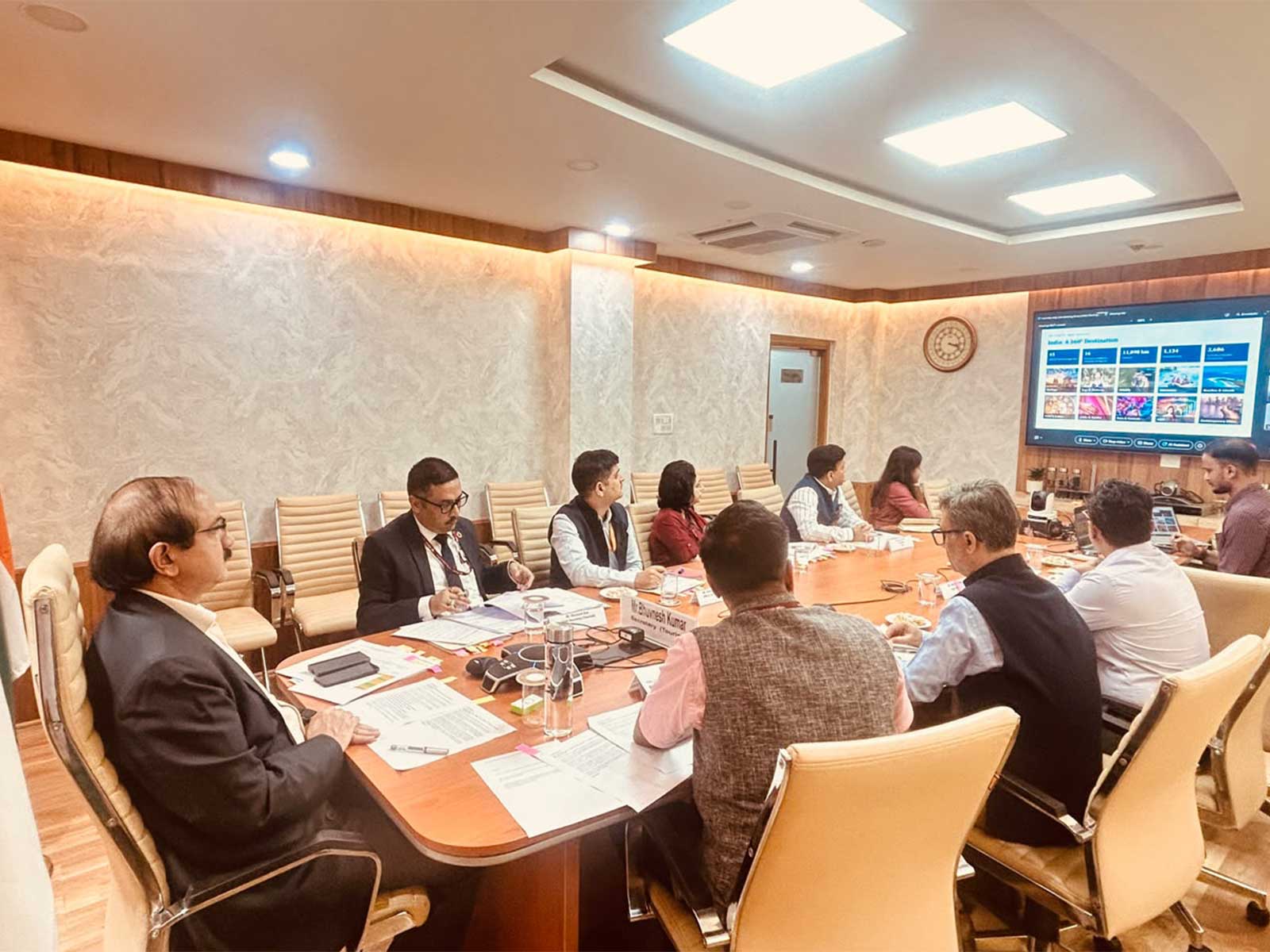 The 2nd India–Italy Joint Working Group (JWG) on Tourism (Photo/X@tourismgoi) The 2nd India–Italy Joint Working Group (JWG) on Tourism (Photo/X@tourismgoi)
