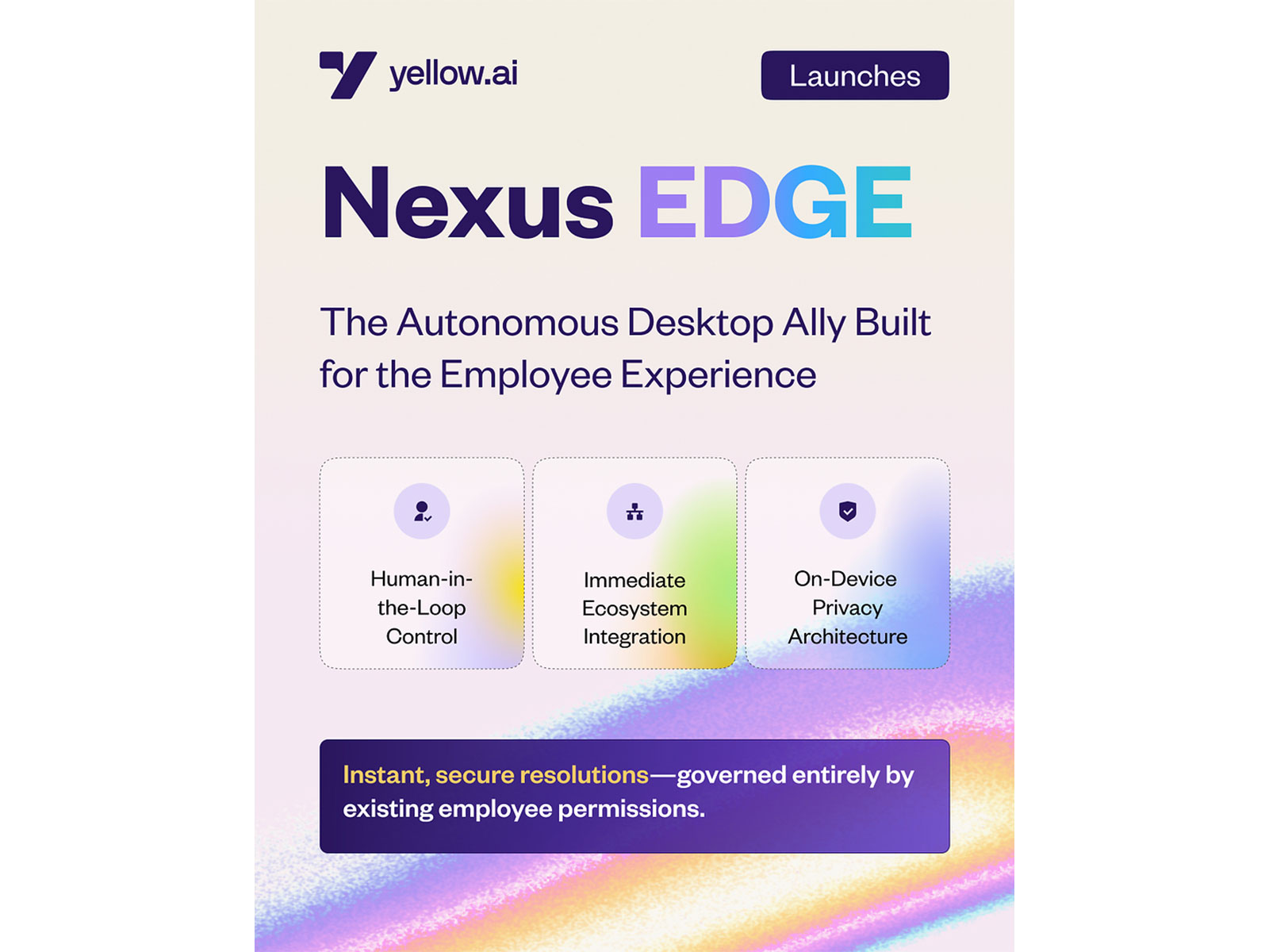 Yellow.ai Launches Nexus EDGE Yellow.ai Launches Nexus EDGE