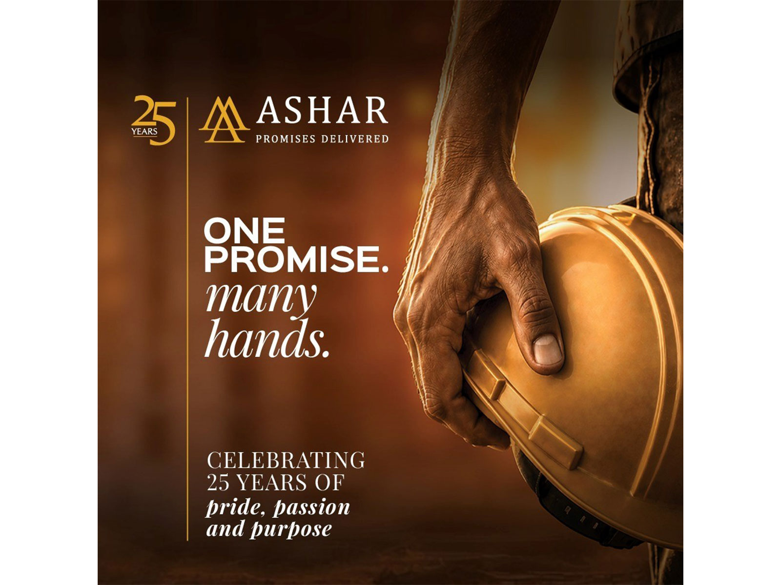 The landmark brand film celebrates the people, partnerships and perseverance behind 25 years of promises delivered The landmark brand film celebrates the people, partnerships and perseverance behind 25 years of promises delivered