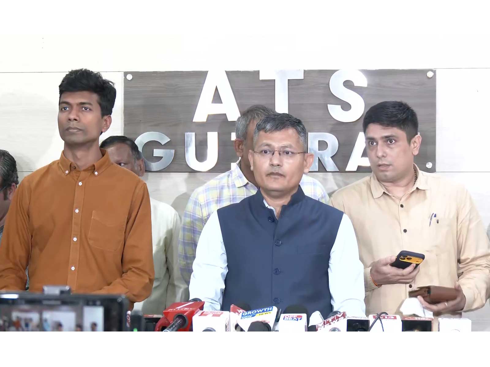 Gujarat ATS DIG Sunil Joshi (Photo/ANI) Gujarat ATS DIG Sunil Joshi (Photo/ANI)