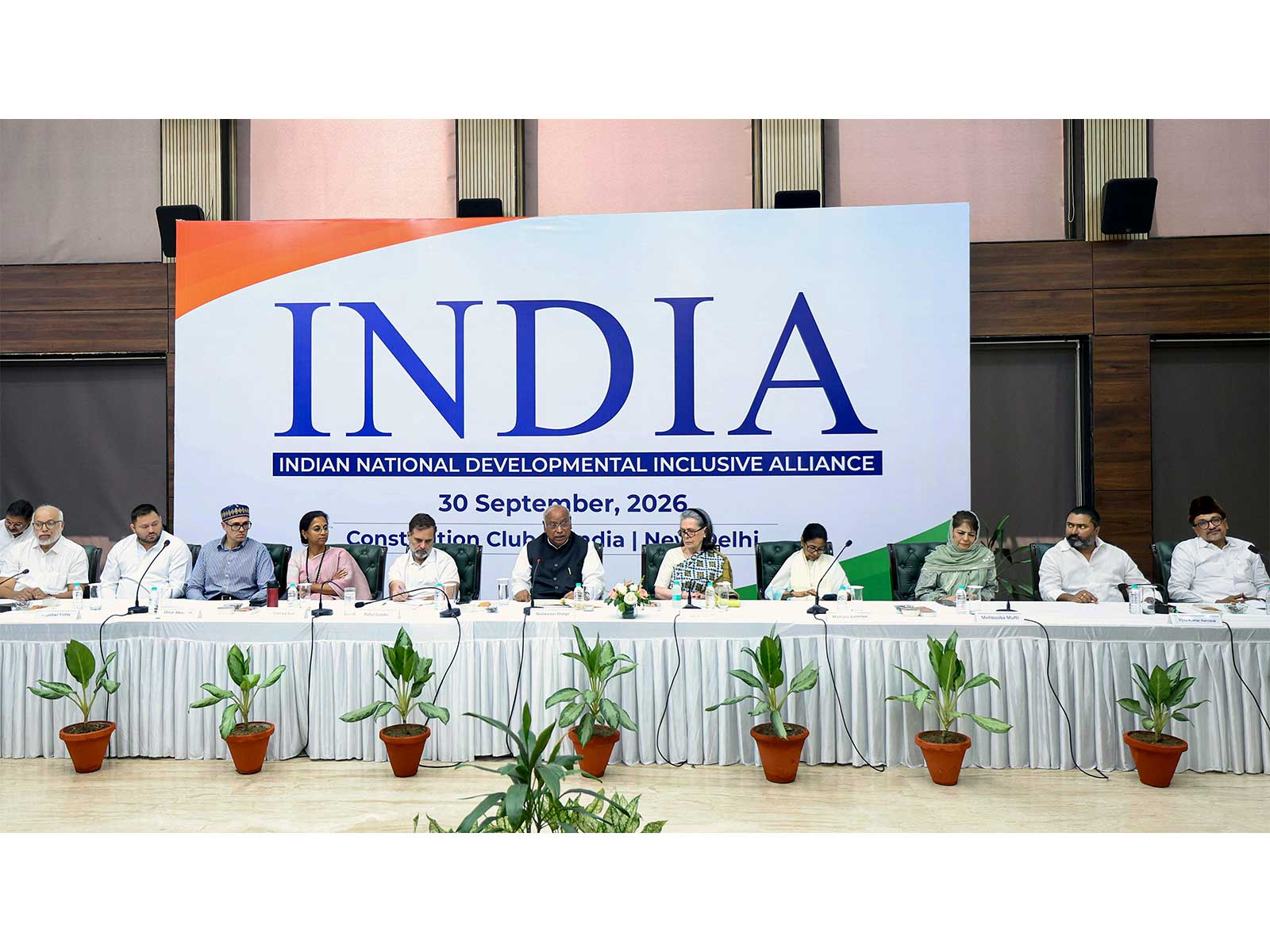 INDIA bloc coordination meeting in New Delhi (Photo/ANI) INDIA bloc coordination meeting in New Delhi (Photo/ANI)