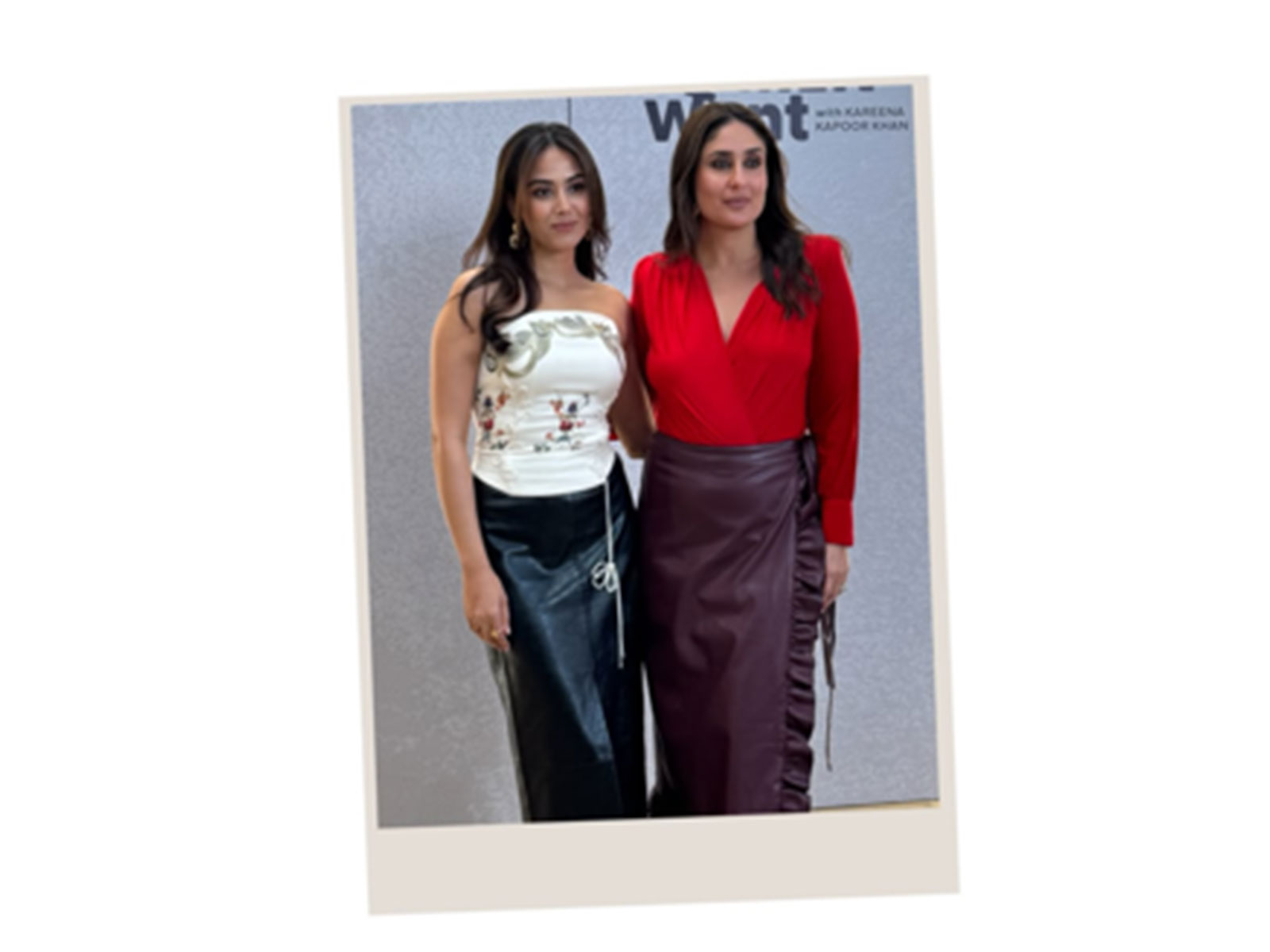 Kareena Kapoor Khan, and Mira Rajput Kapoor (Image source: Kareena's Insta)