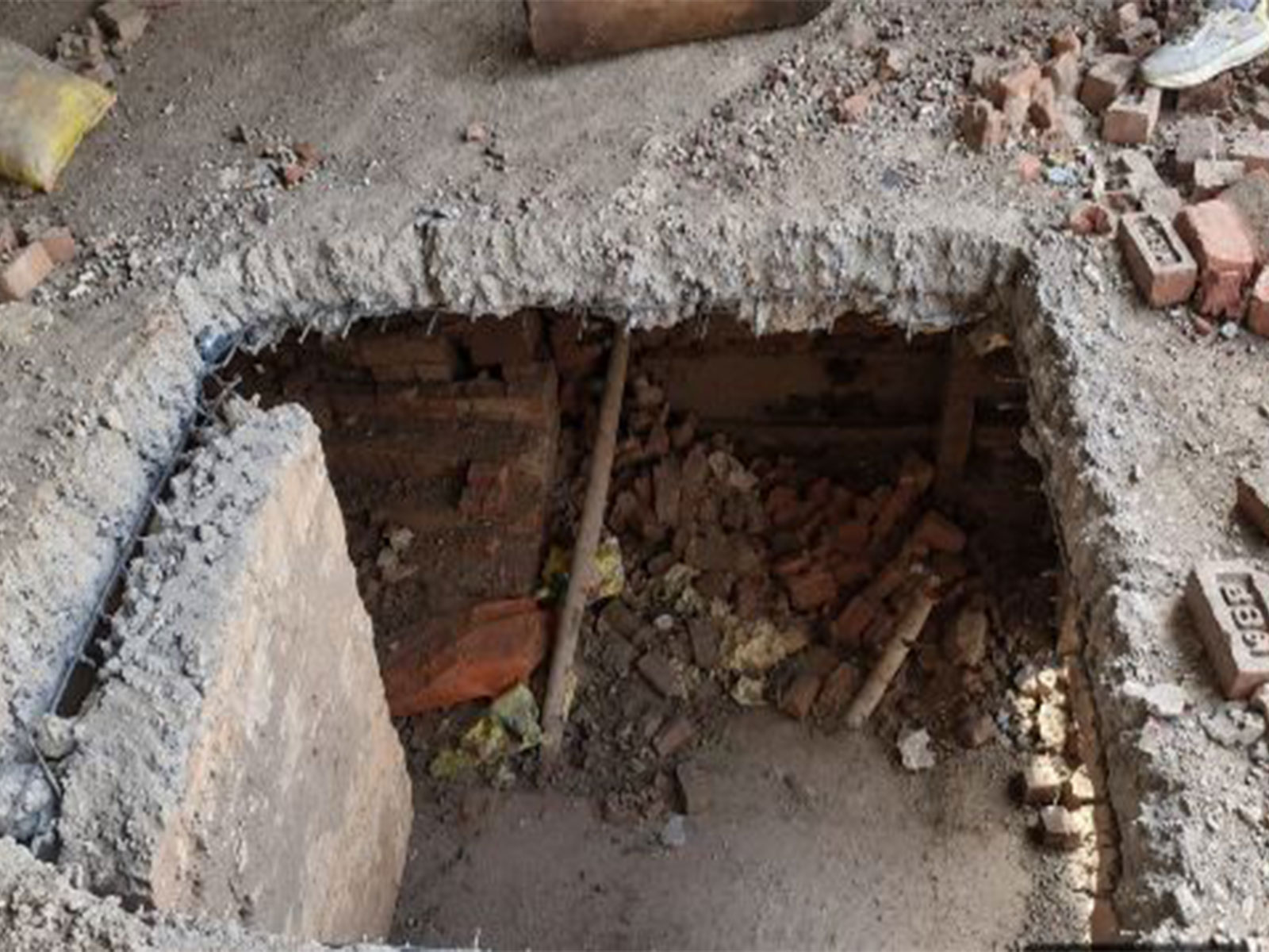 Visuals from demolition site (Photo/MCD) Visuals from demolition site (Photo/MCD)