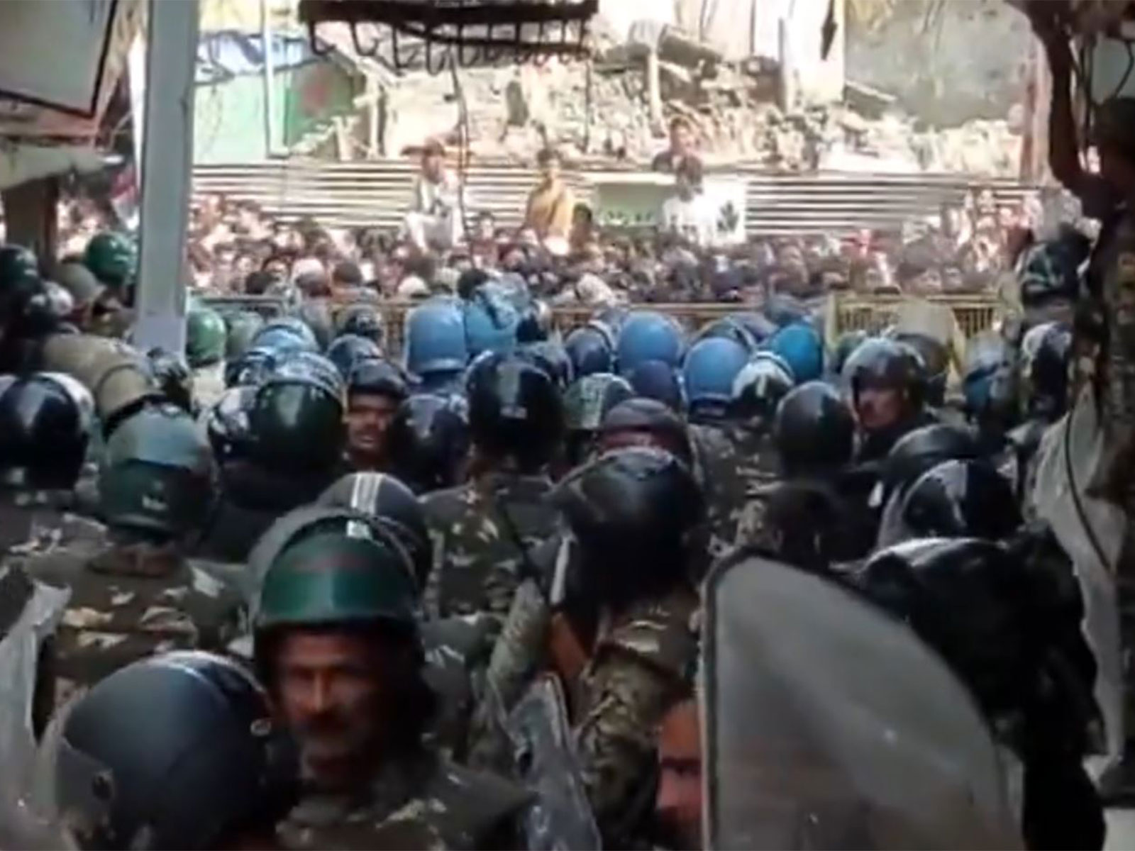 Protest in Ujjain (Photo/ANI)