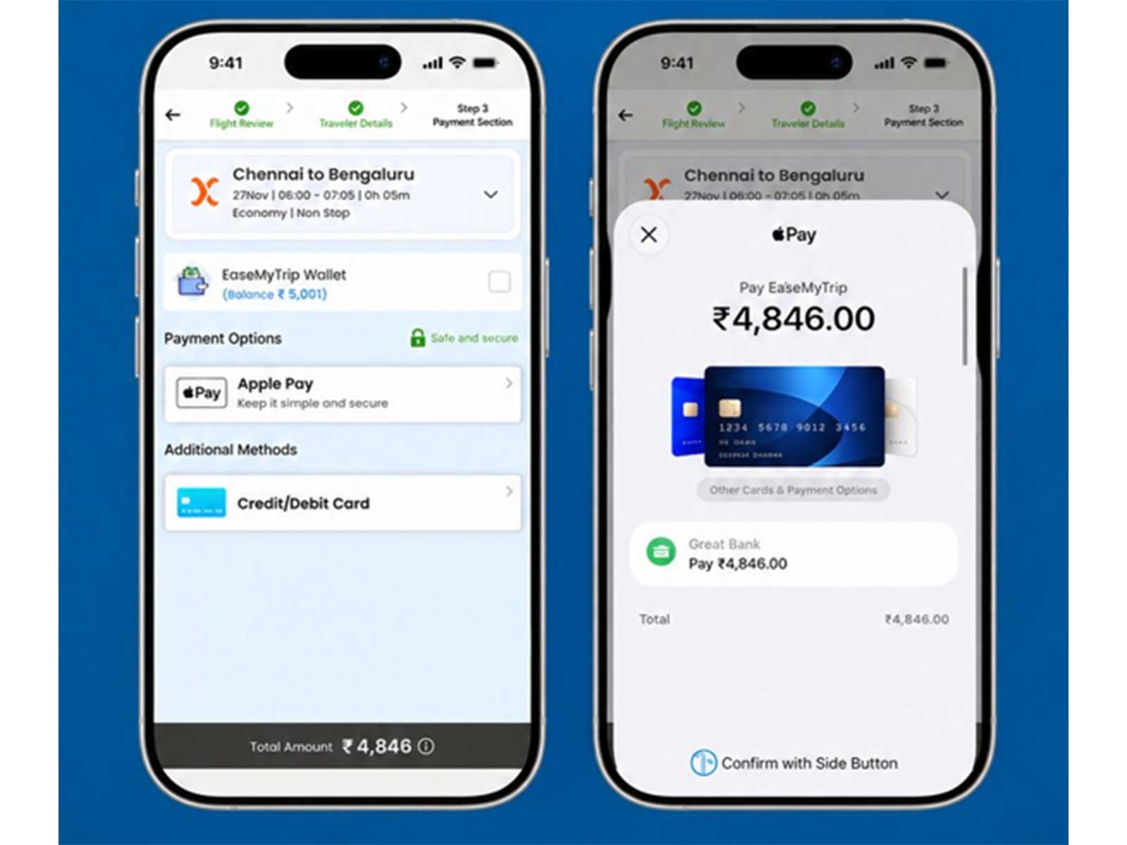 EaseMyTrip joins Apple Pay India launch (Photo/X/@EaseMyTrip) EaseMyTrip joins Apple Pay India launch (Photo/X/@EaseMyTrip)