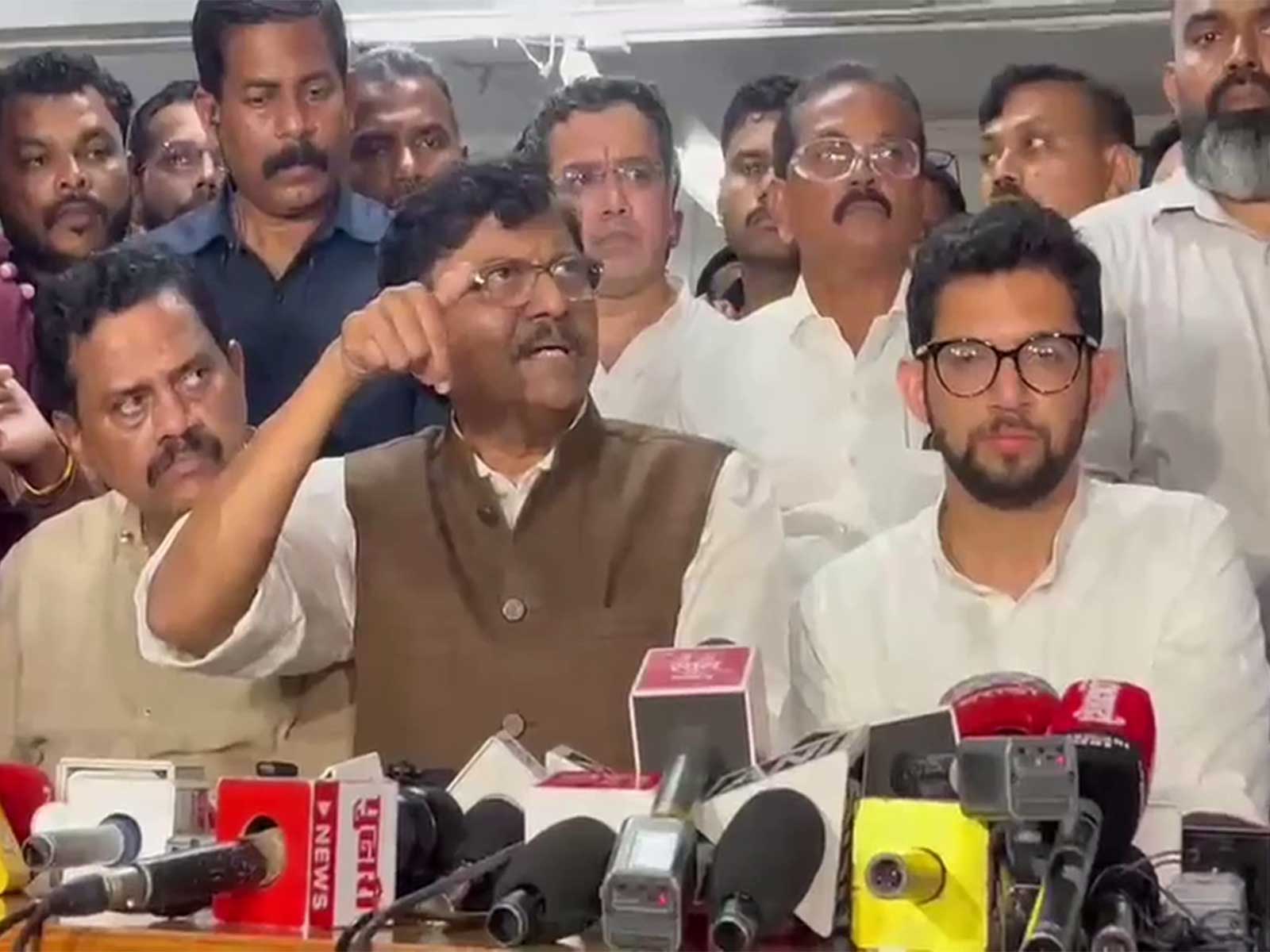 Shiv Sena (UBT) MP Sanjay Raut (Photo/ANI)