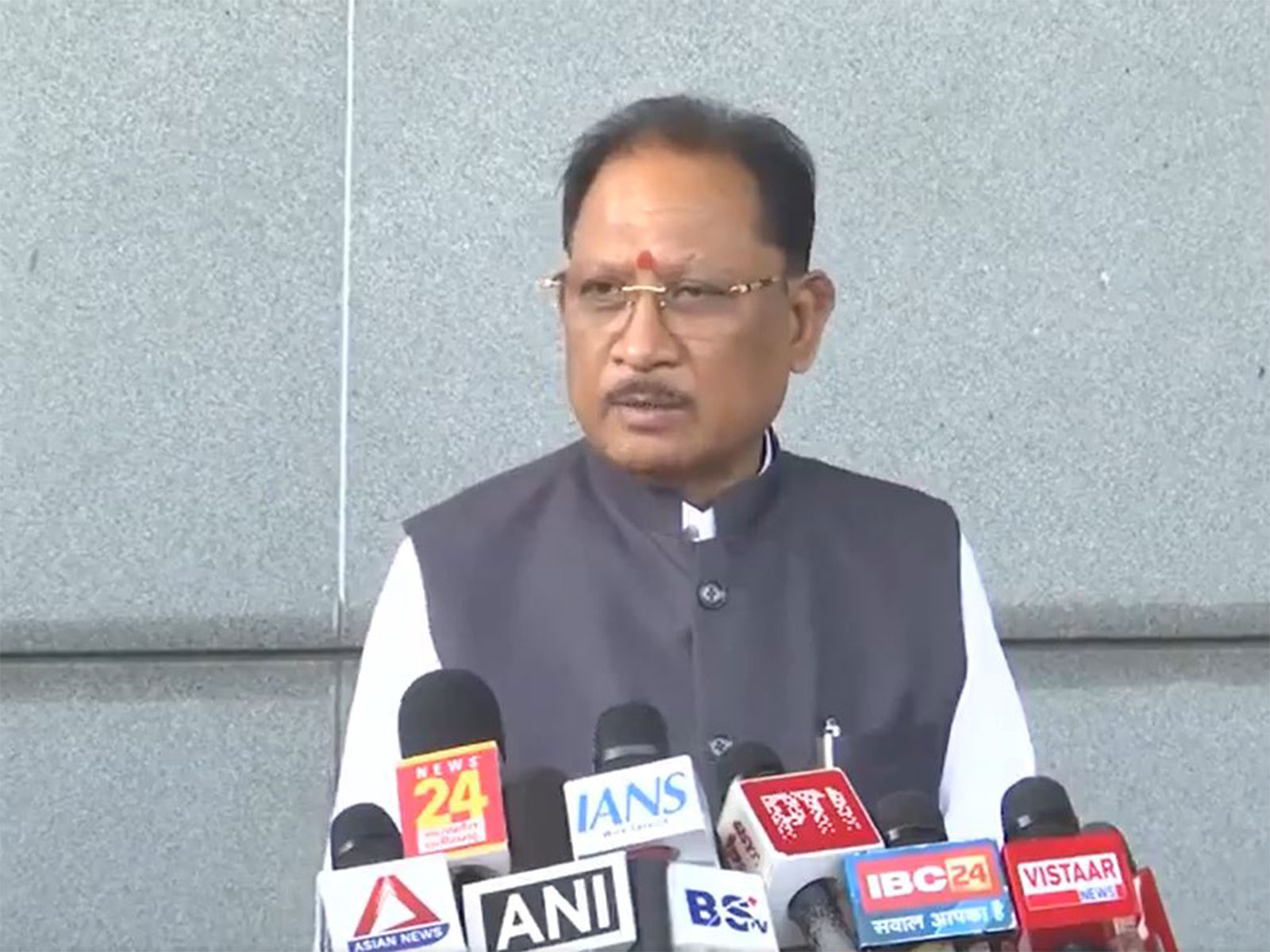 Chhattisgarh Chief Minister Vishnu Deo Sai (Photo: ANI) Chhattisgarh Chief Minister Vishnu Deo Sai (Photo: ANI)