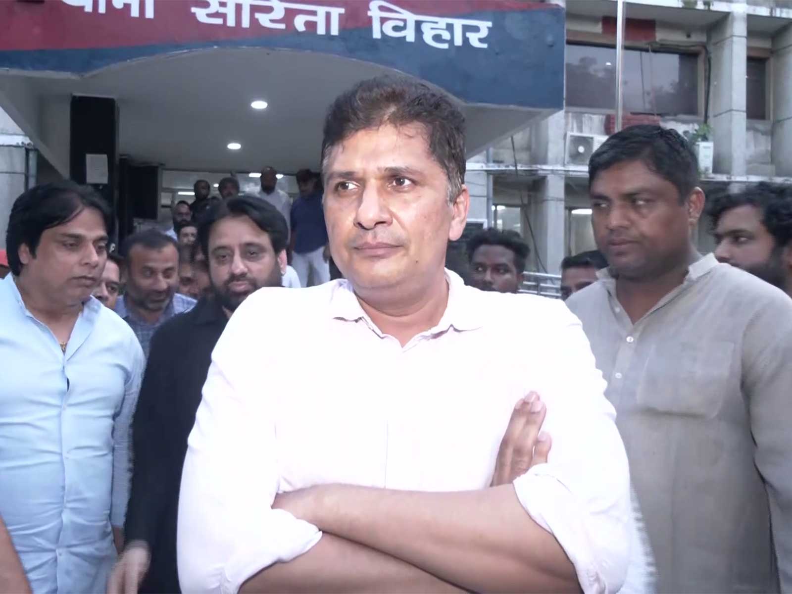 Delhi AAP president Saurabh Bharadwaj (Photo/ANI)
