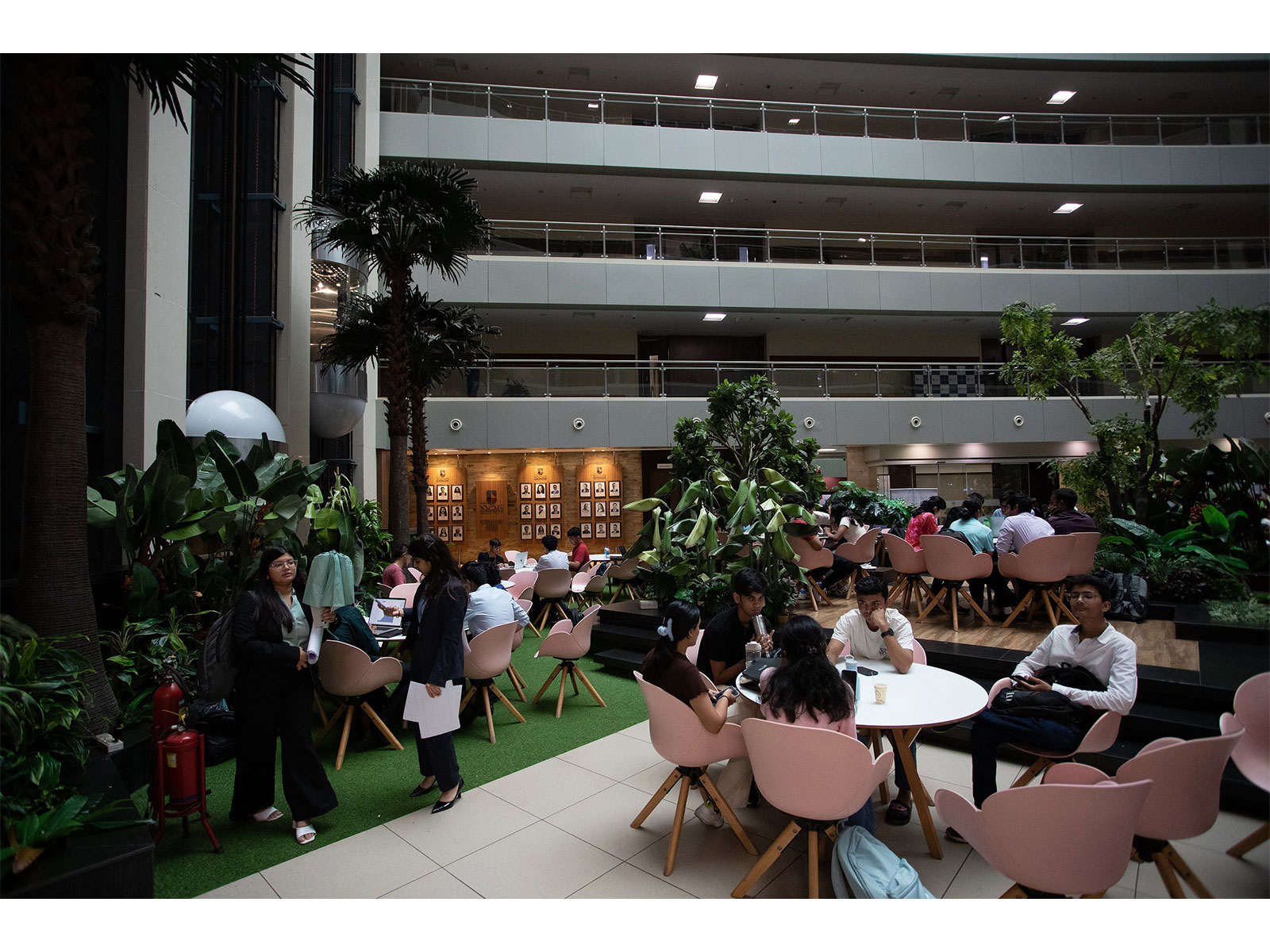 The NMIMS School of Business Management campus reflects a vibrant learning environment focused on academic excellence and industry engagement