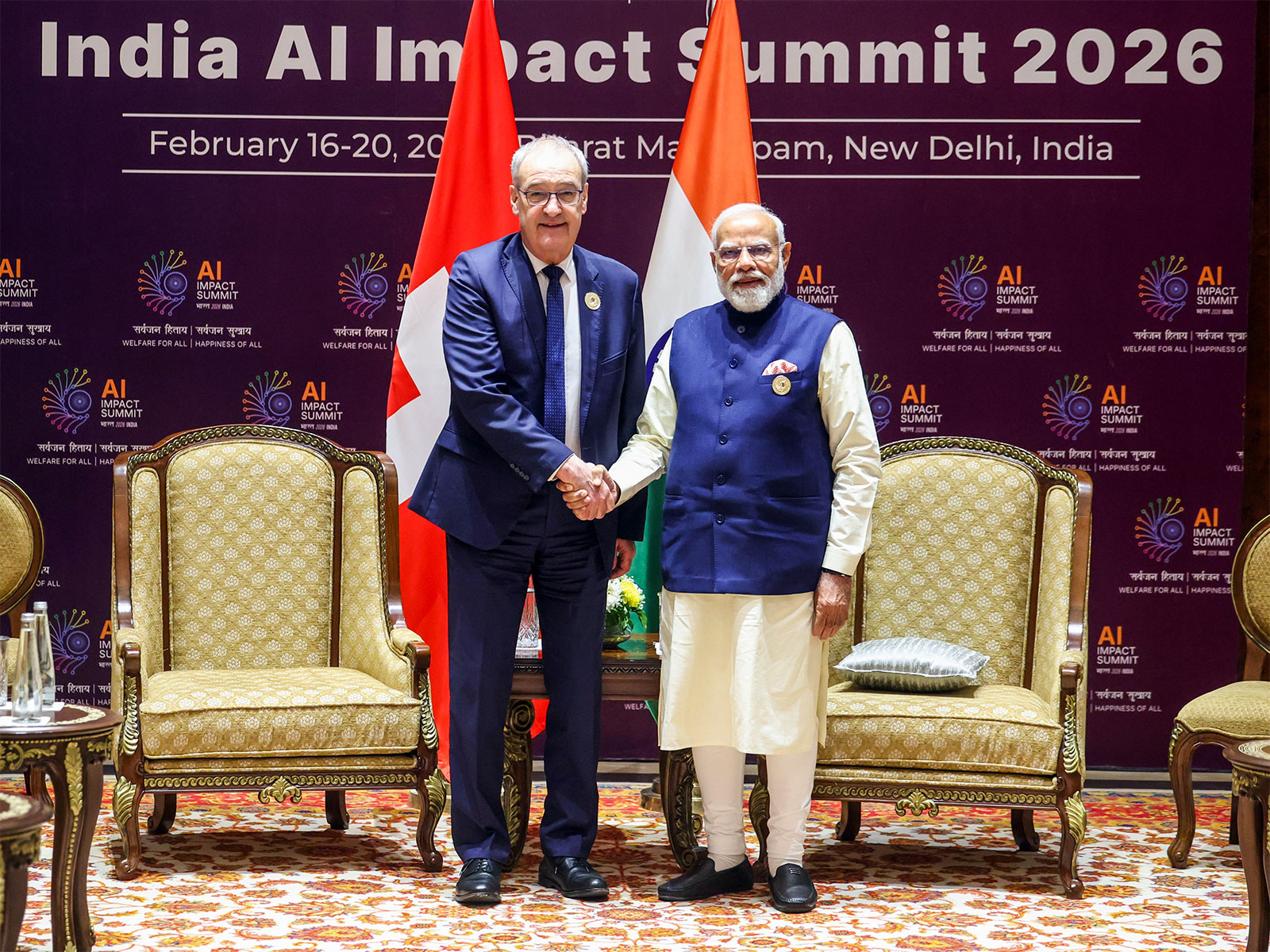 PM Modi holds a bilateral meeting with Swiss President Guy Parmelin (File Photo/Narendra Modi Photo Gallery)