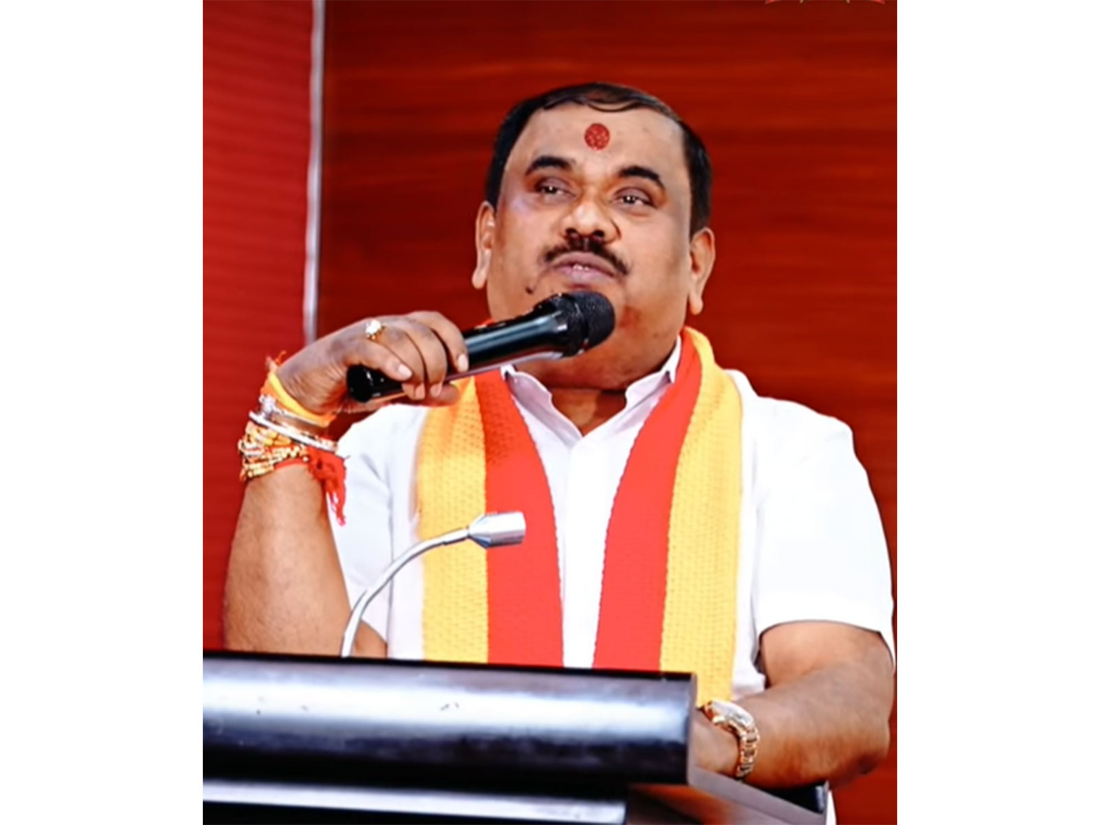 KRV chief TA Narayana Gowda (Photo/Facebook/Narayana Gowdru T.A.)