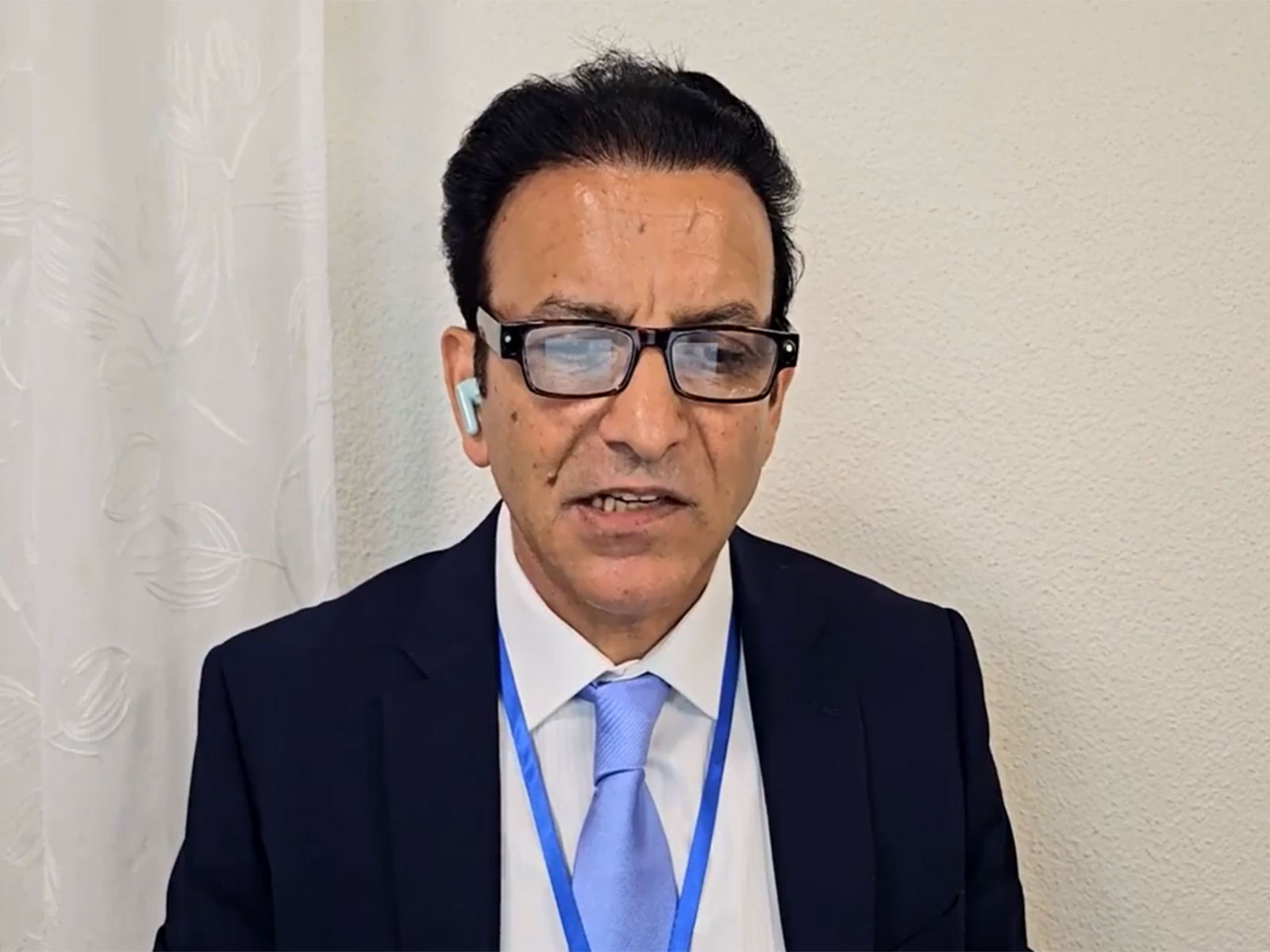 Nasir Aziz Khan, central spokesperson of the United Kashmir People’s National Party (UKPNP) (Photo/UNTV) Nasir Aziz Khan, central spokesperson of the United Kashmir People’s National Party (UKPNP) (Photo/UNTV)