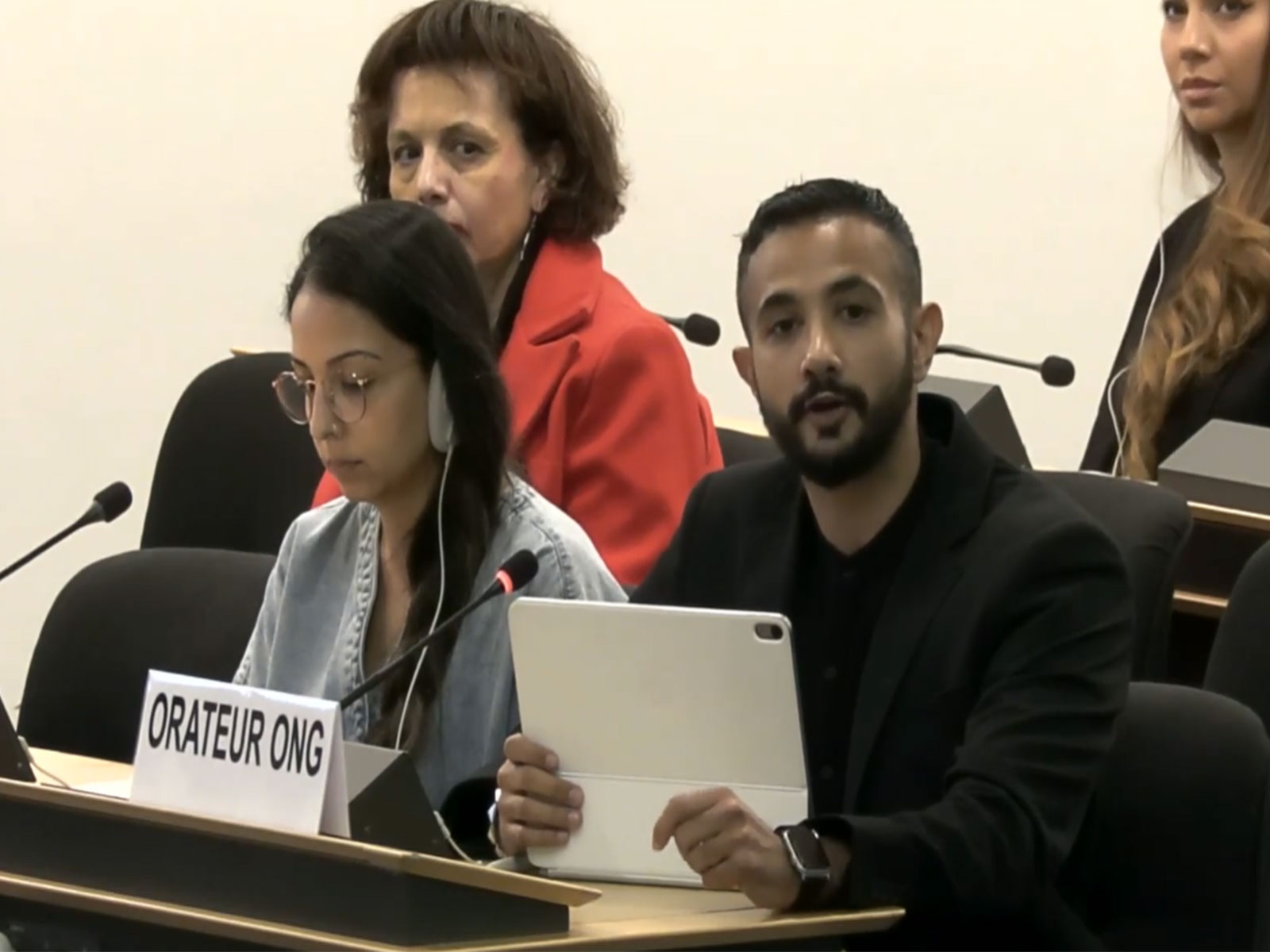 Yemeni-Swedish journalist, columnist and influencer Luai Ahmed Tarbosh Saeed (Photo/UNTV)