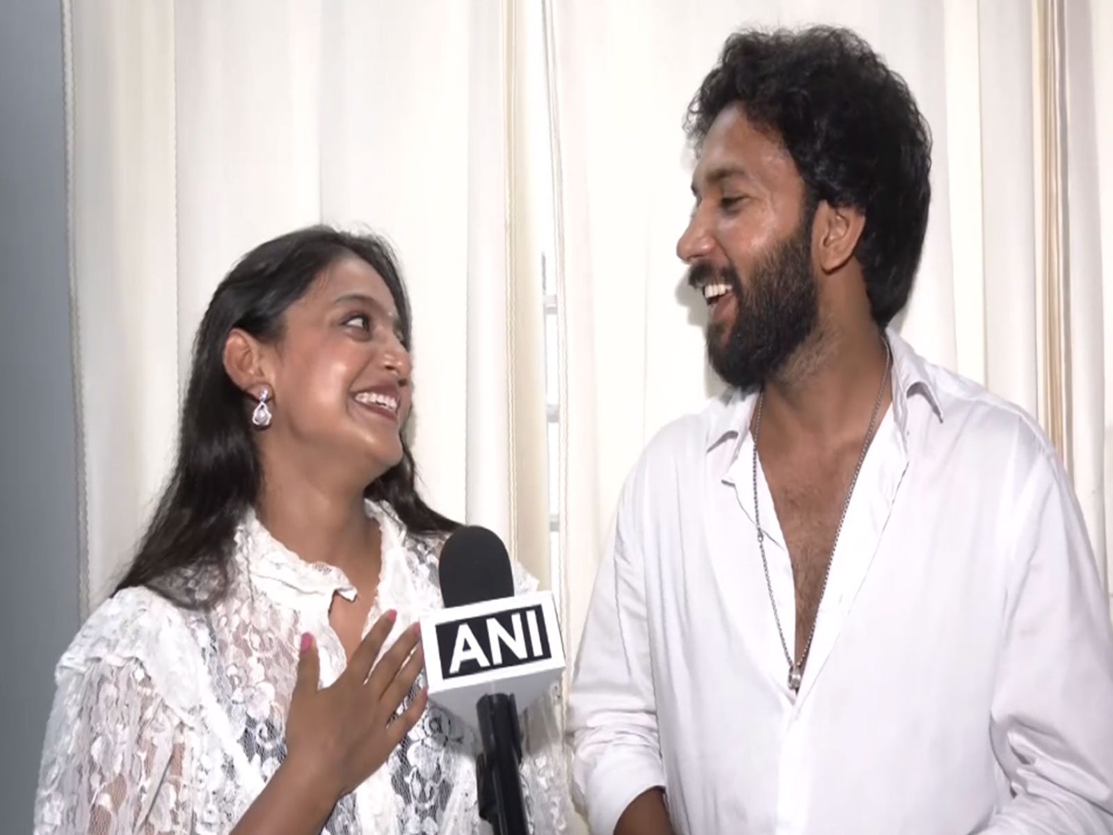 Monalisa Bhosle and her husband Furman Khan (Photo/ANI)