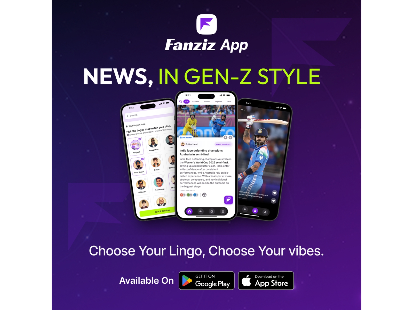 Yudiz Solutions and CricTracker unveil Fanziz, a new-age News and Entertainment platform Yudiz Solutions and CricTracker unveil Fanziz, a new-age News and Entertainment platform