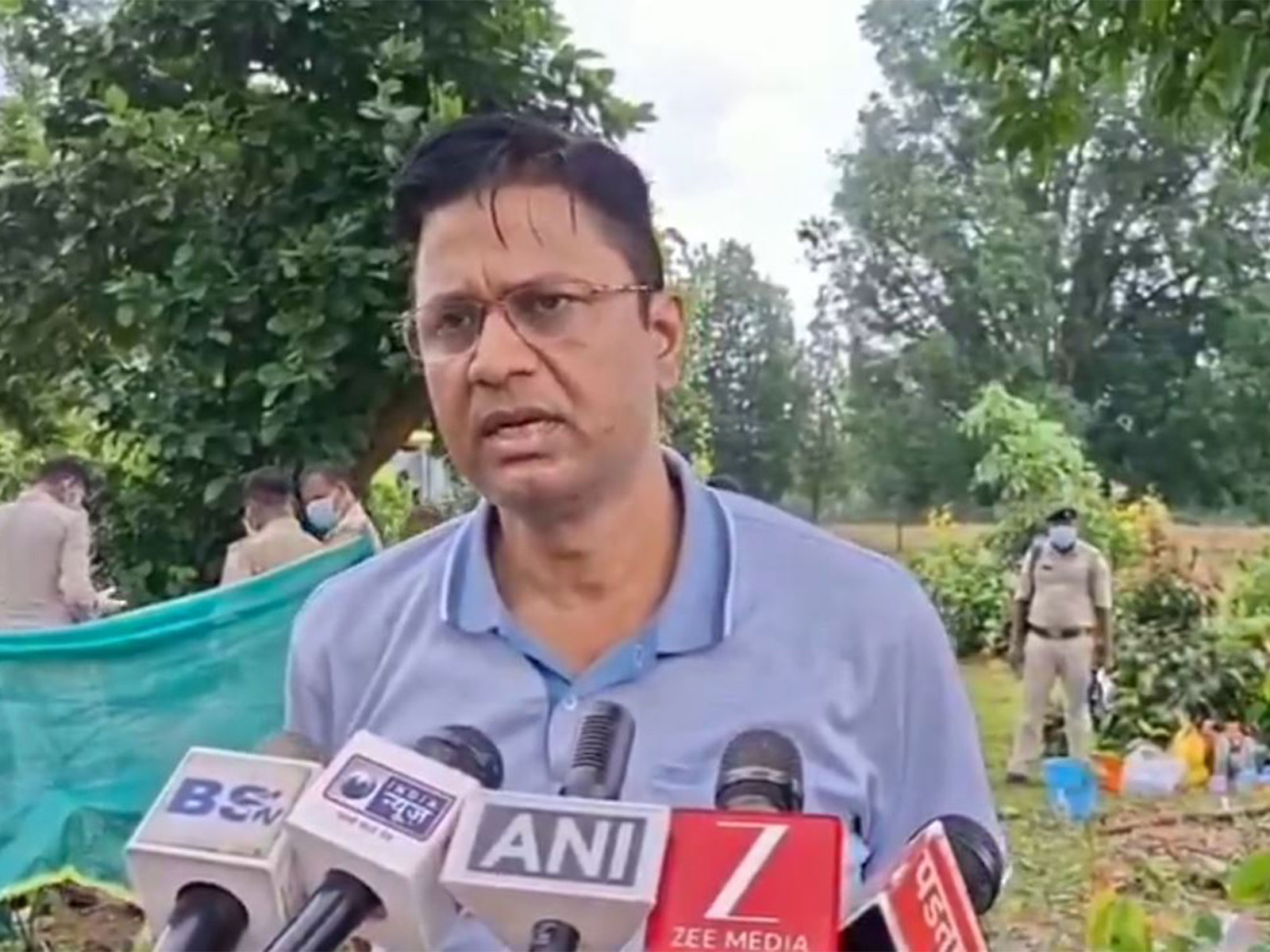 Surguja Divisional Forest Officer (DFO) Loknath Patel (Photo/ ANI) Surguja Divisional Forest Officer (DFO) Loknath Patel (Photo/ ANI)