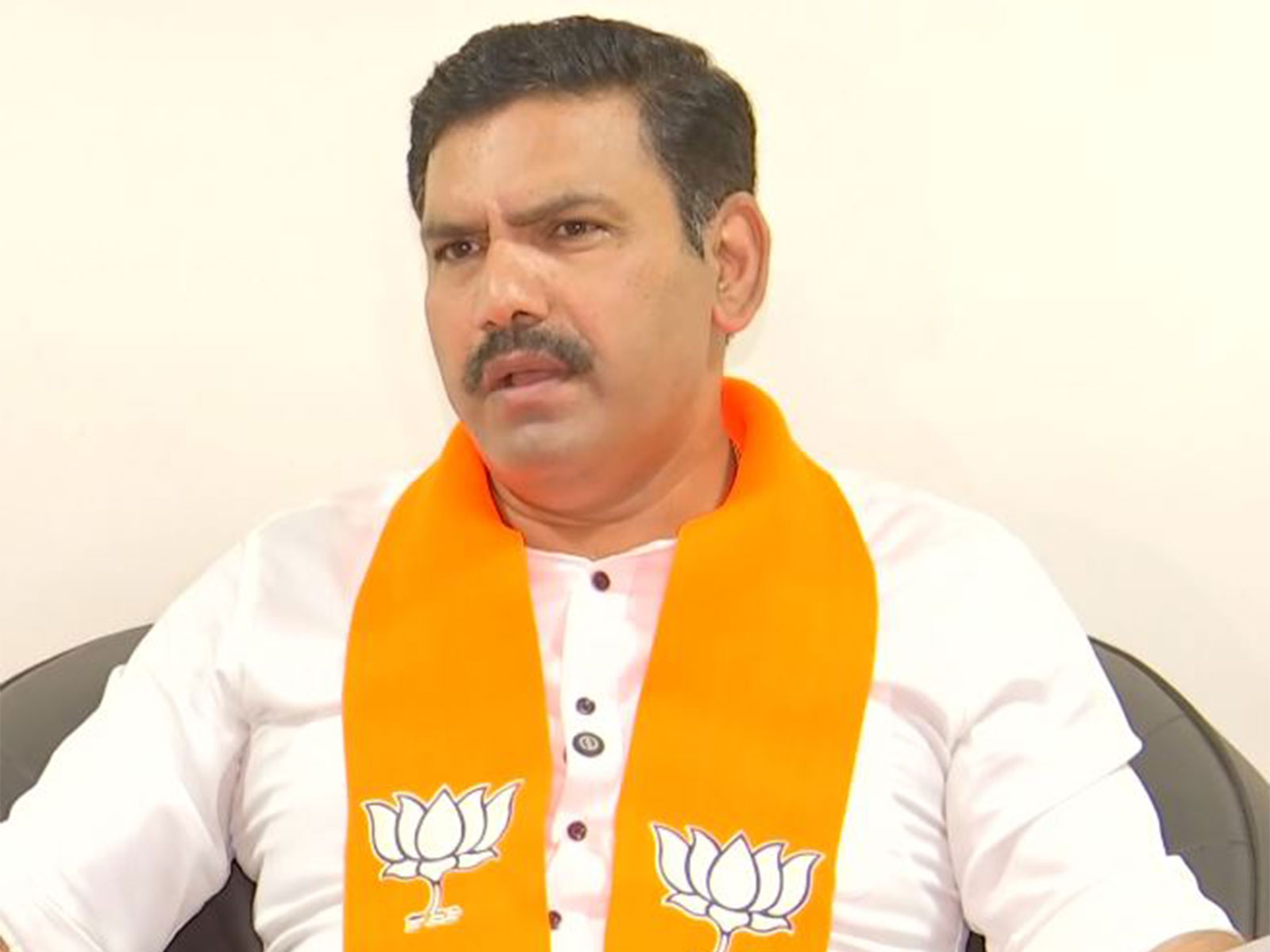 Karnataka BJP president B Y Vijayendra (Photo/ANI)
