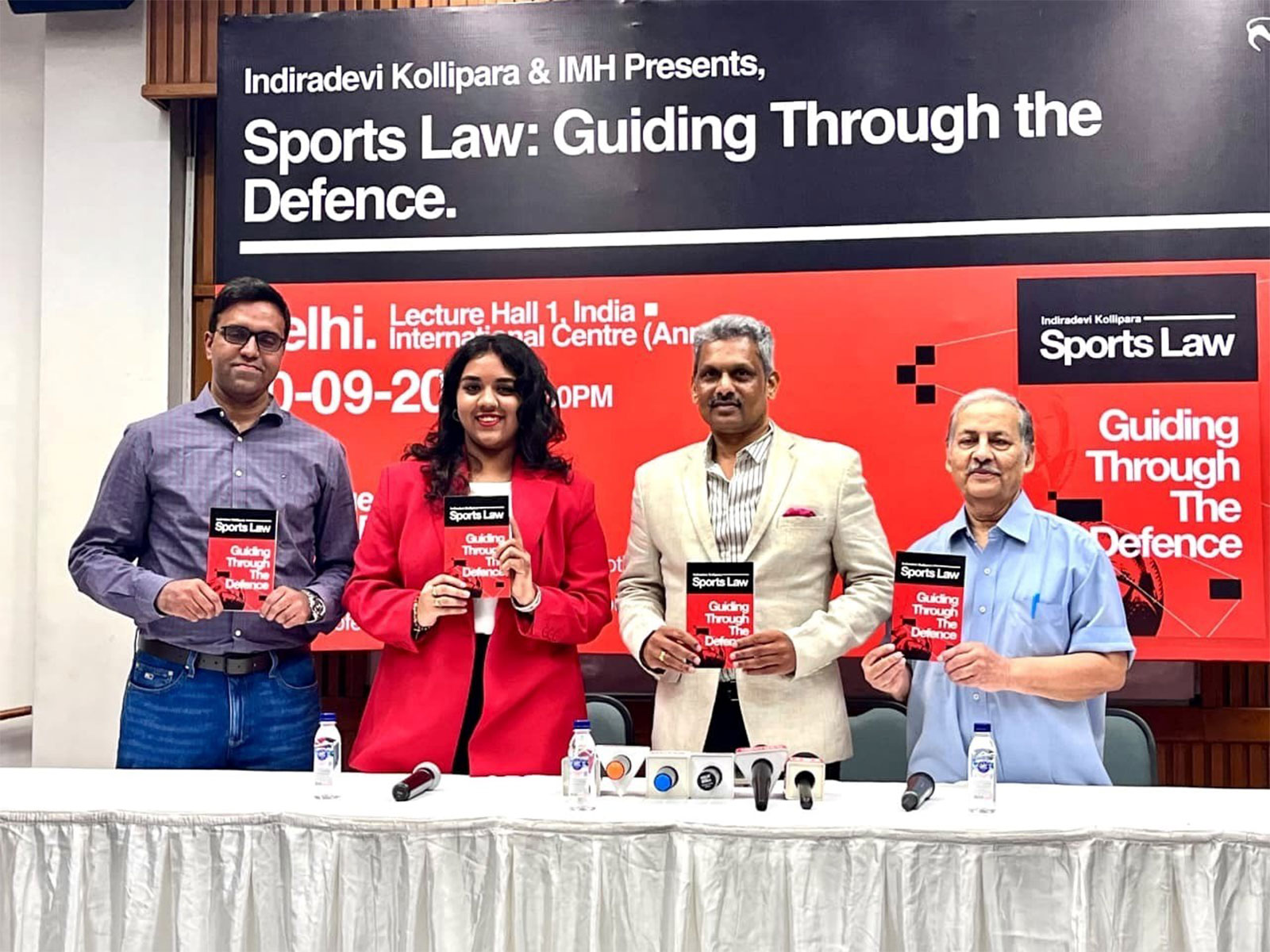 ‘Sports Law: Guiding Through the Defence’ Unveiled at India International Centre in New Delhi - Indiradevi kollipara ‘Sports Law: Guiding Through the Defence’ Unveiled at India International Centre in New Delhi - Indiradevi kollipara
