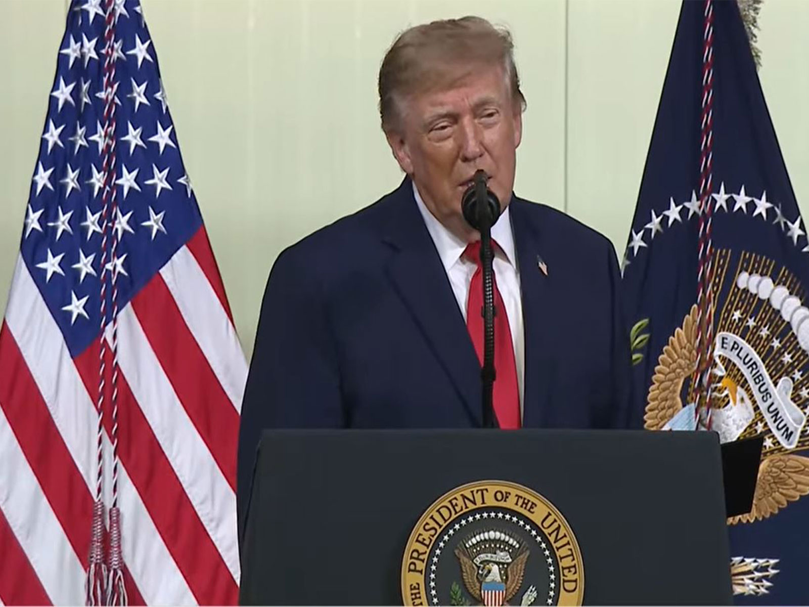 US President Donald Trump (Image Source: White House/YouTube) US President Donald Trump (Image Source: White House/YouTube)