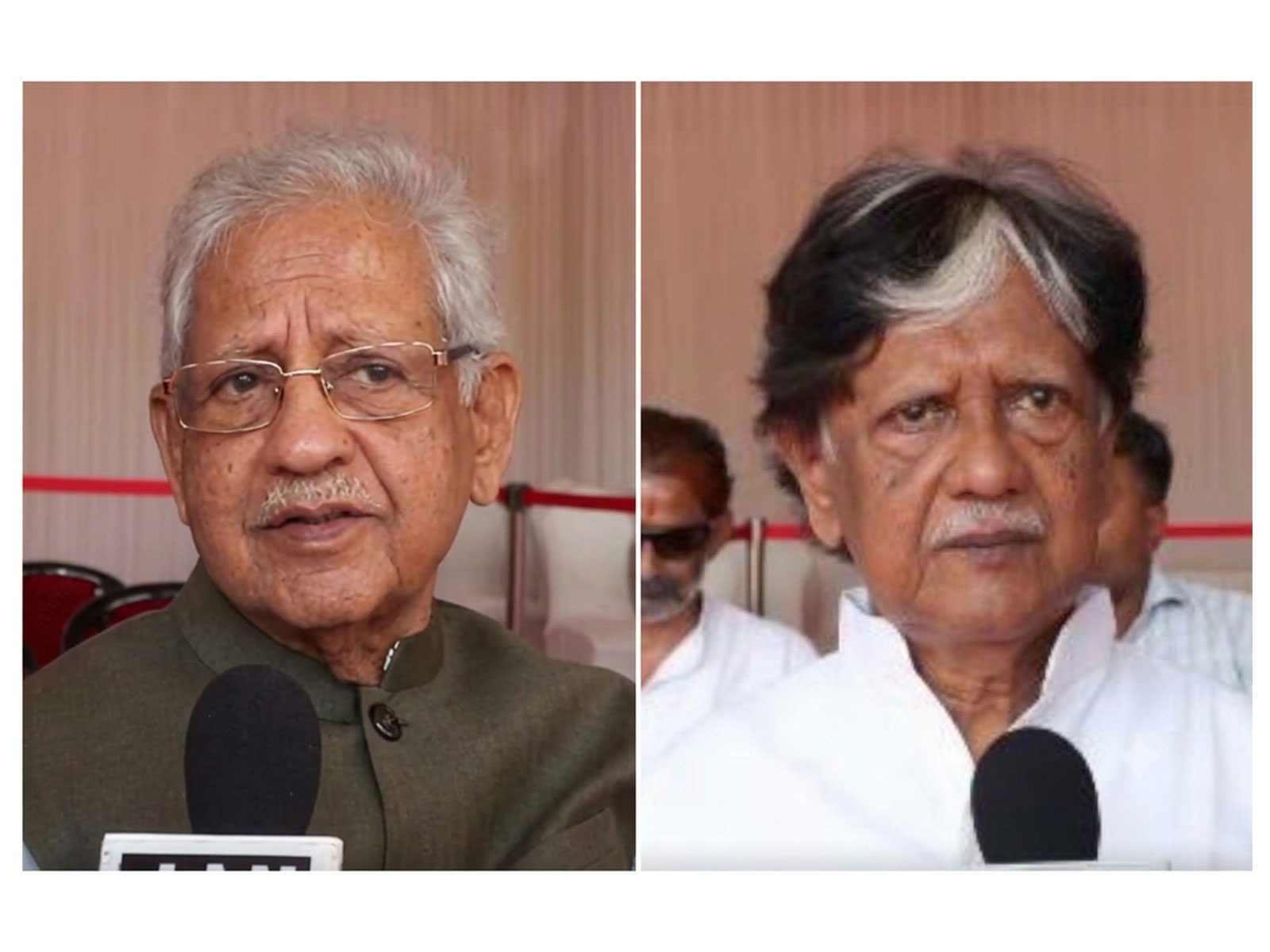 Lal Bahadur Shastri sons former MP Sunil Shastri and Anil Shastri (Photo/ANI) Lal Bahadur Shastri sons former MP Sunil Shastri and Anil Shastri (Photo/ANI)