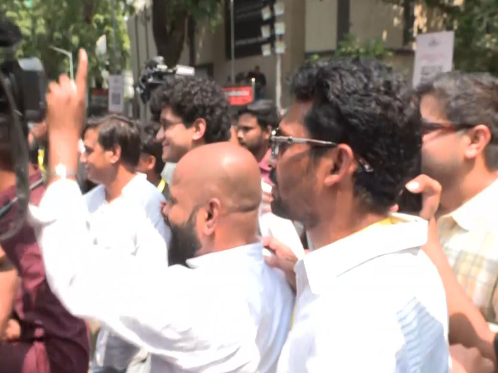 CJP activists stage protest at Shivaji Park in Mumbai (Photo/ANI)
