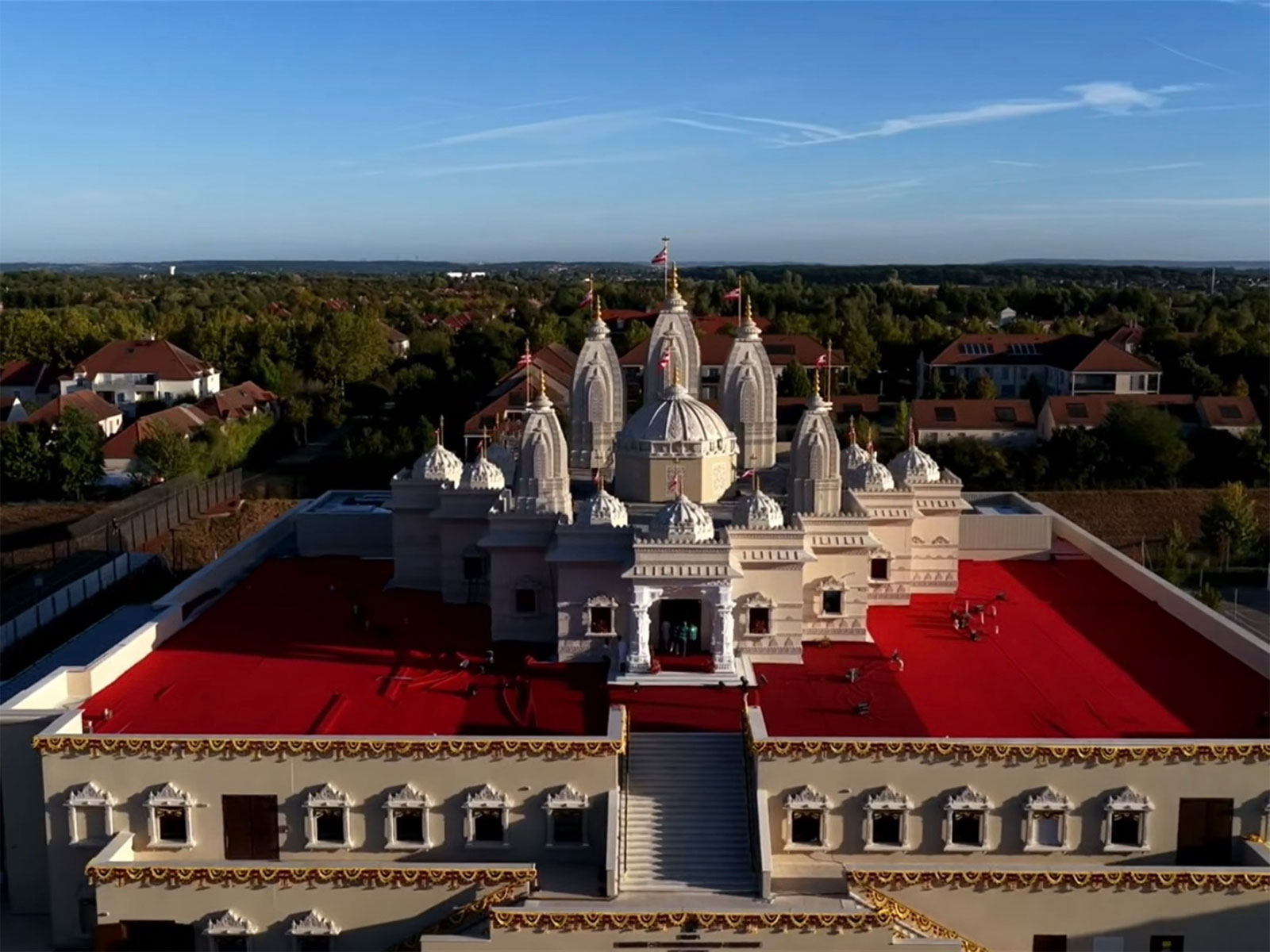 BAPS Hindu Mandir of Paris, France. (Image Source: BAPS) BAPS Hindu Mandir of Paris, France. (Image Source: BAPS)