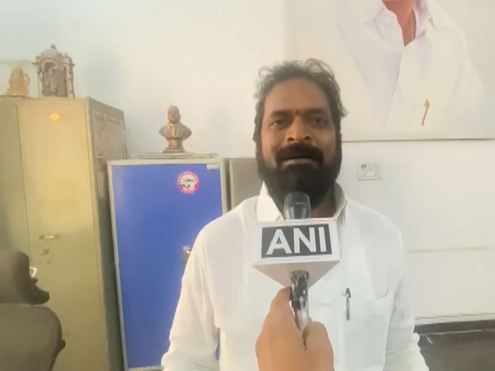 BRS leader V Srinivas Goud (Photo/ANI)