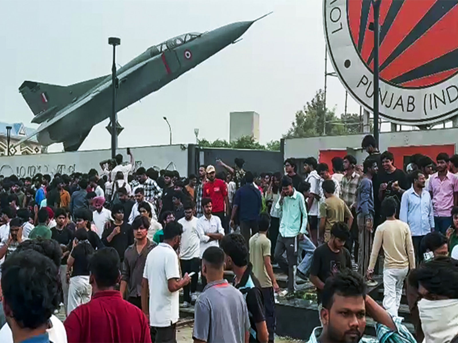 Lovely Professional University (LPU) in Jalandhar. (Photo/ANI Video Grab)