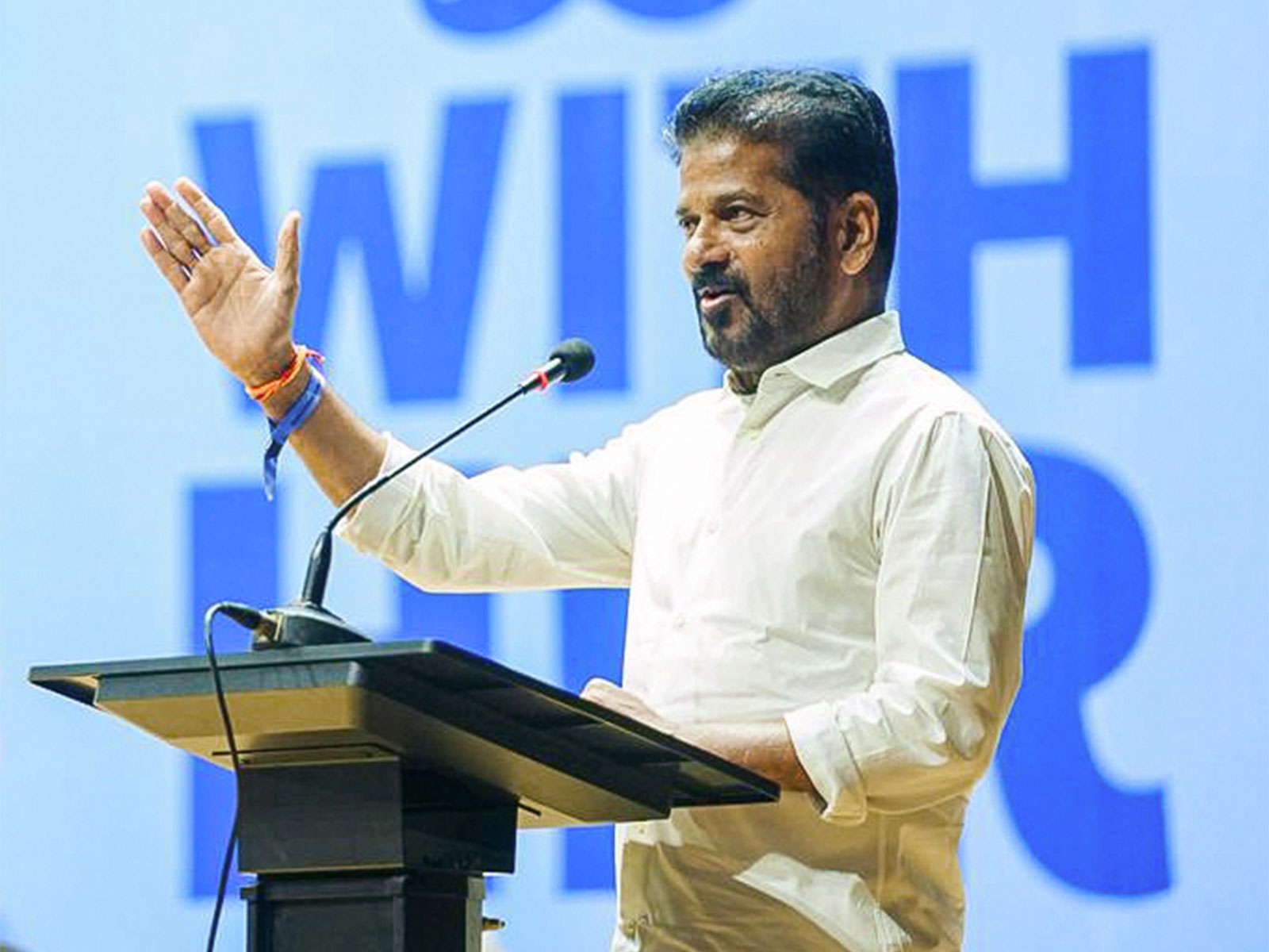 Telangana Chief Minister Revanth Reddy (Photo/@revanth_anumula)