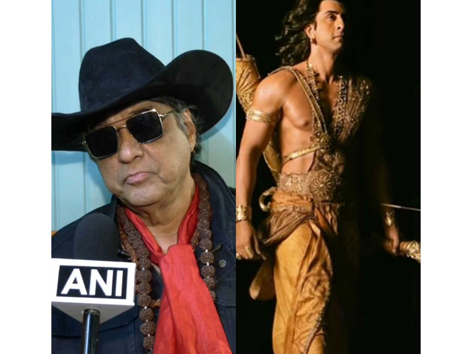 Mukesh Khanna and Ranbir Kapoor as Lord Rama in Ramayana (Photo/ANI/The World Of Ramayana)