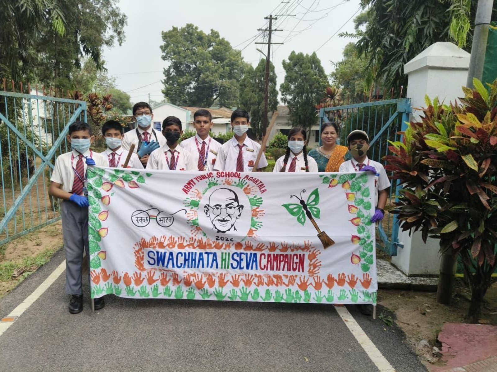 Indian Army’s Spear Corps, APS students observe ‘Swachhata Hi Seva’&hellip;